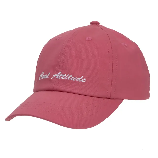 isotoner-casquette-enfant-4-8-ans-rose-brod-e-cool-attitude image 1