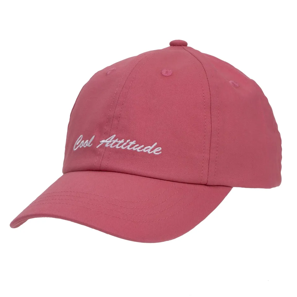 isotoner-casquette-enfant-4-8-ans-rose-brod-e-cool-attitude image 1