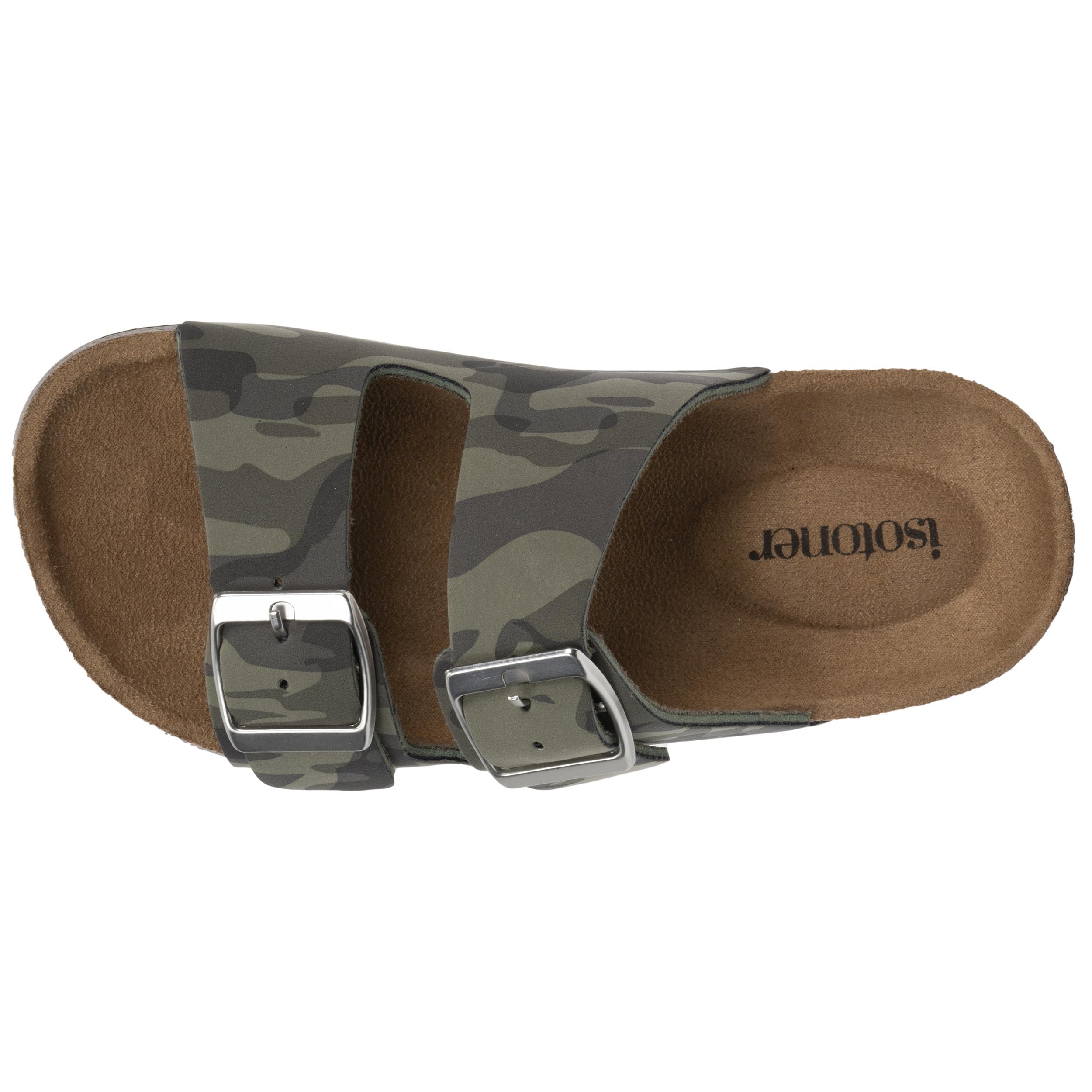 isotoner-mules-sandales-enfant-double-bride-camo image 2