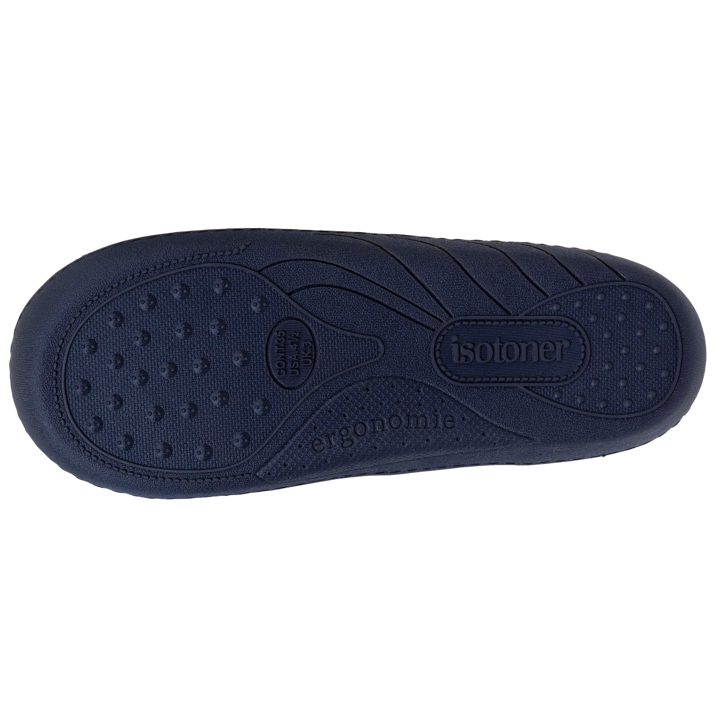 isotoner-chaussons-mules-junior-marine-tortue image 4