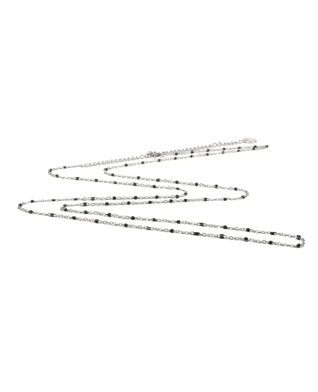 cache-c-ur-cha-ne-bola-maternit-argent-e-perles-noires image 1