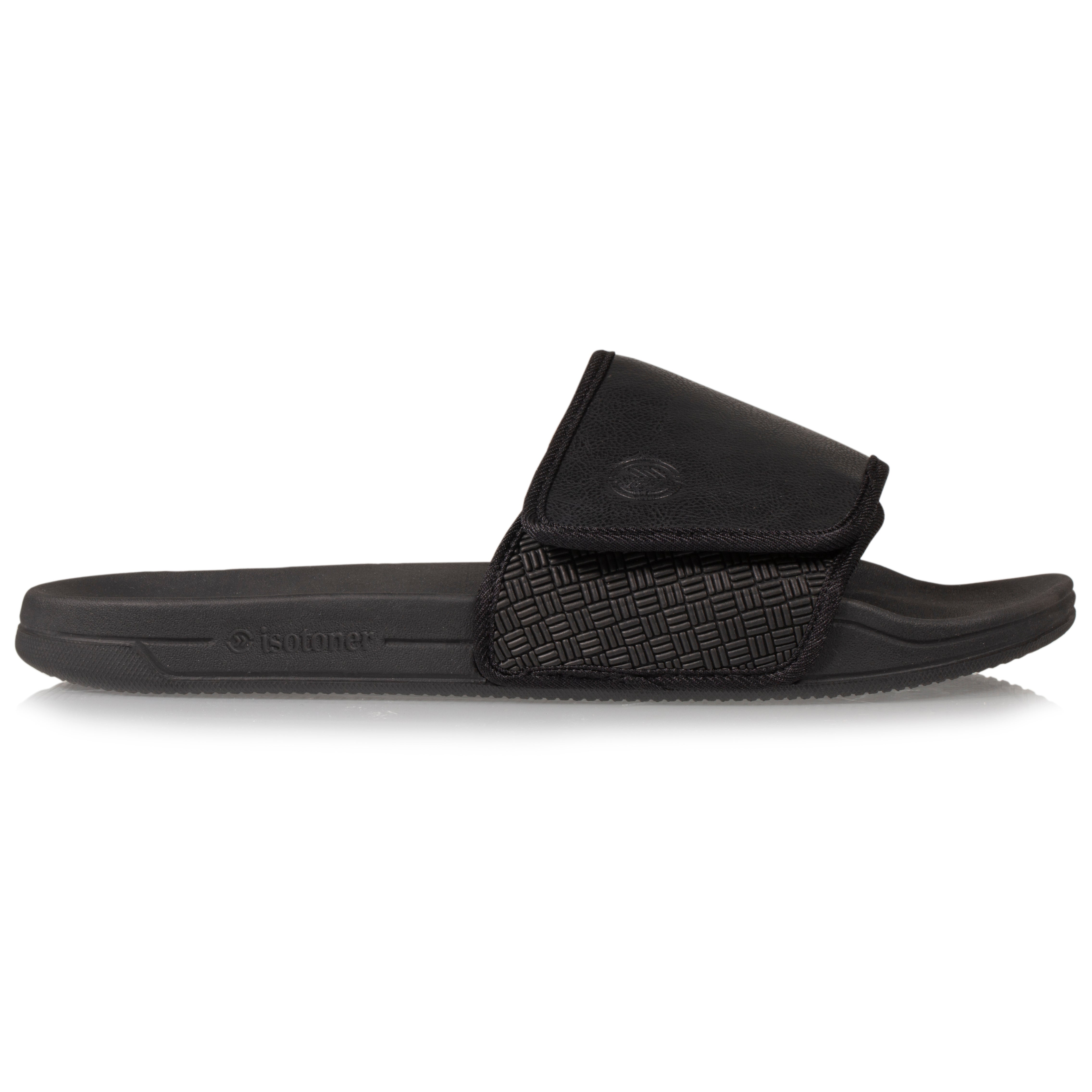 isotoner-mules-claquettes-homme-scratch-noir-everywear image 8