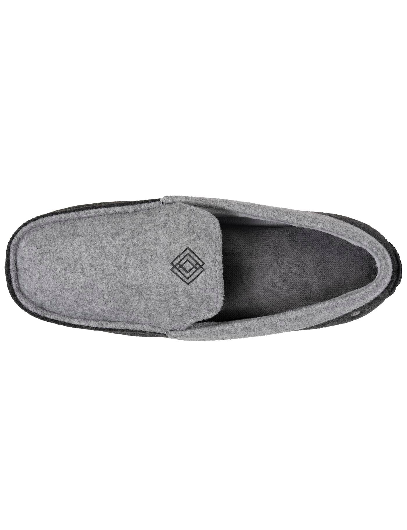 isotoner-chaussons-mocassins-homme-d-grad-gris image 7