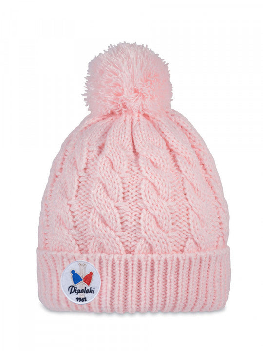 pipolaki-bonnet-alpina-enfant-pompon-maille-torsad-e-doubl-e-polaire image 3