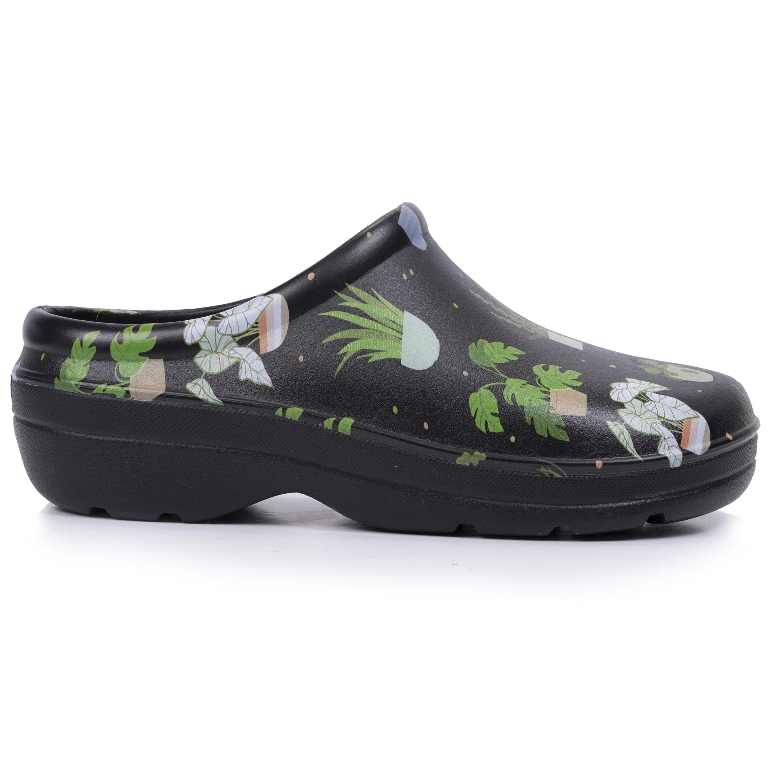 isotoner-sabots-de-jardin-everywear-femme-noir-plante image 8