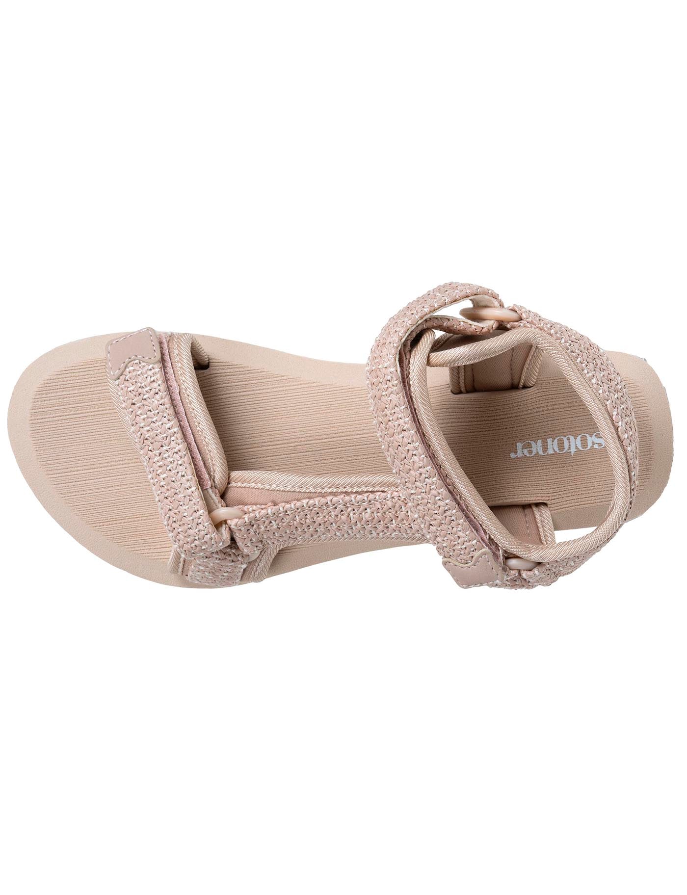 isotoner-sandales-femme-sport-talon-beige-3-4-cm image 7