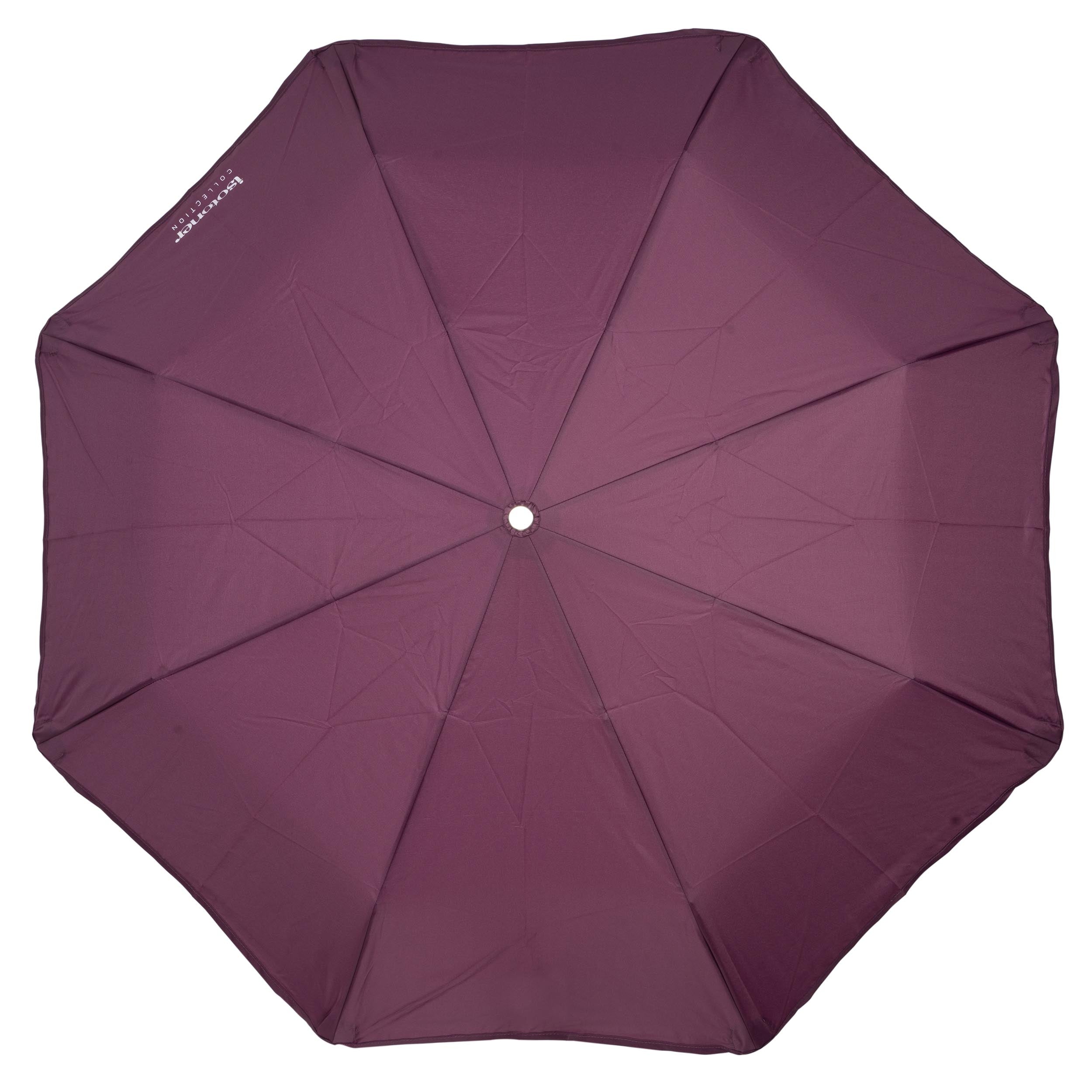 isotoner-parapluie-x-tra-solide-alpha-28-cm-prune image 3
