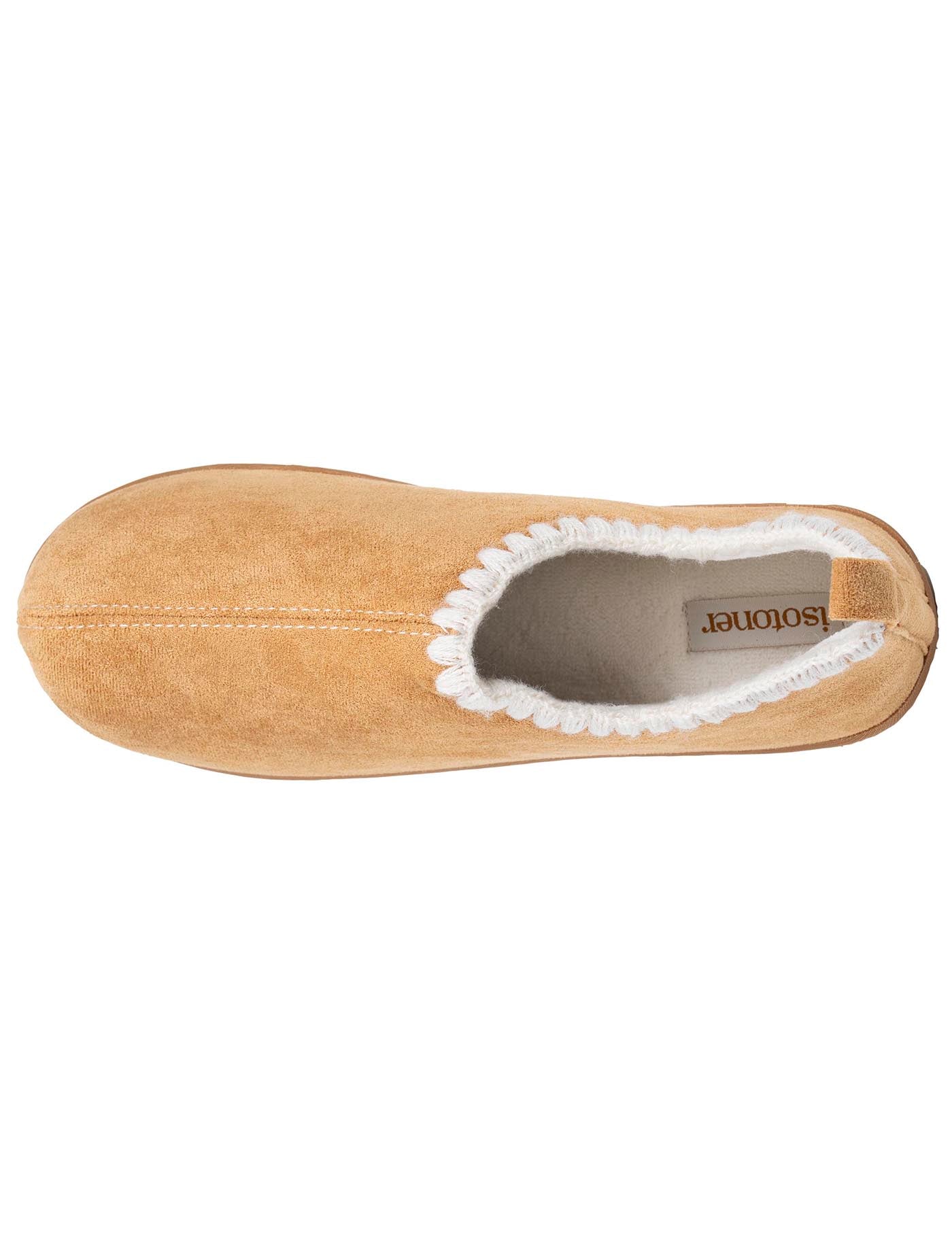 isotoner-bottillons-bas-femme-camel-su-dine image 7