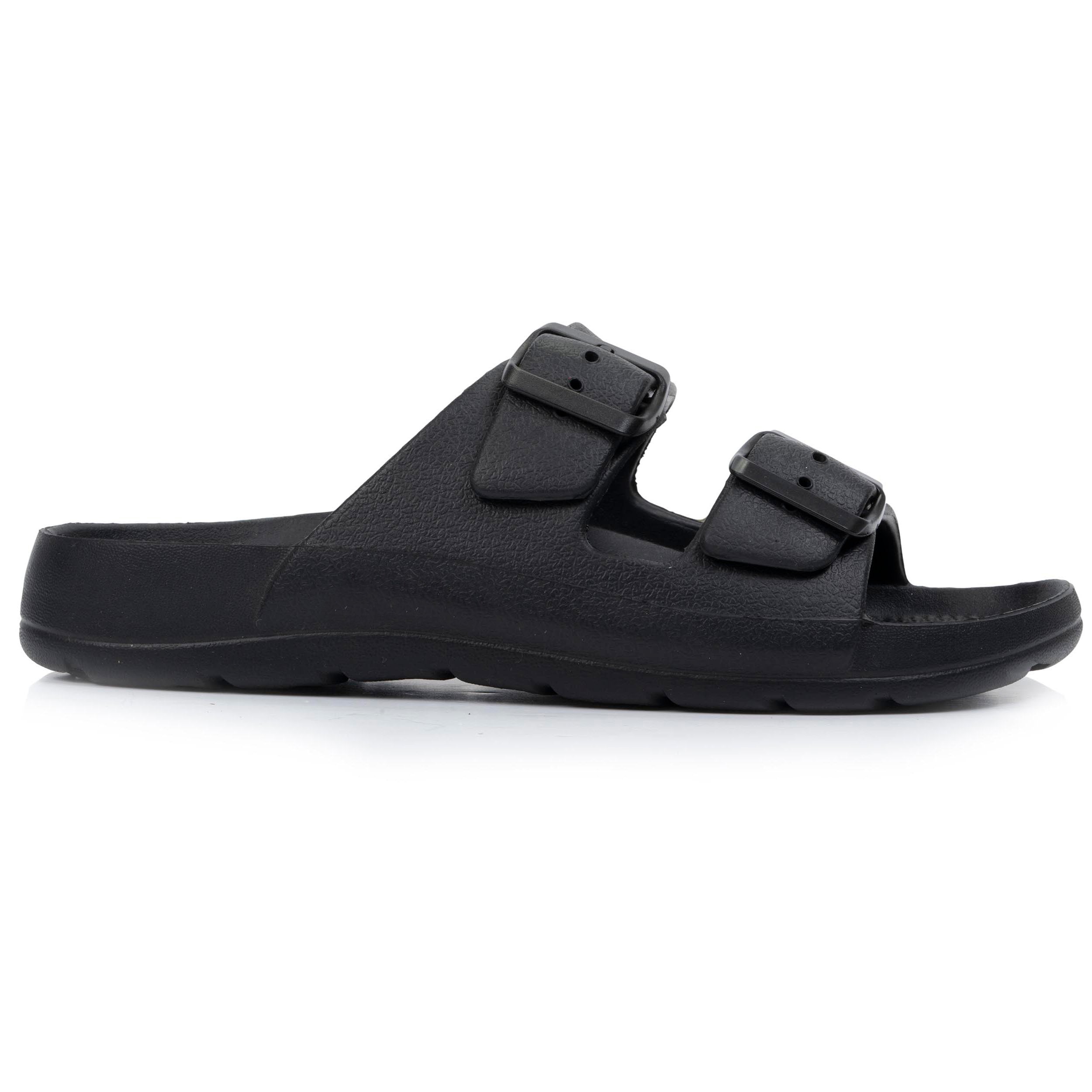 isotoner-mules-claquettes-femme-ajustable-noir-everywear image 8