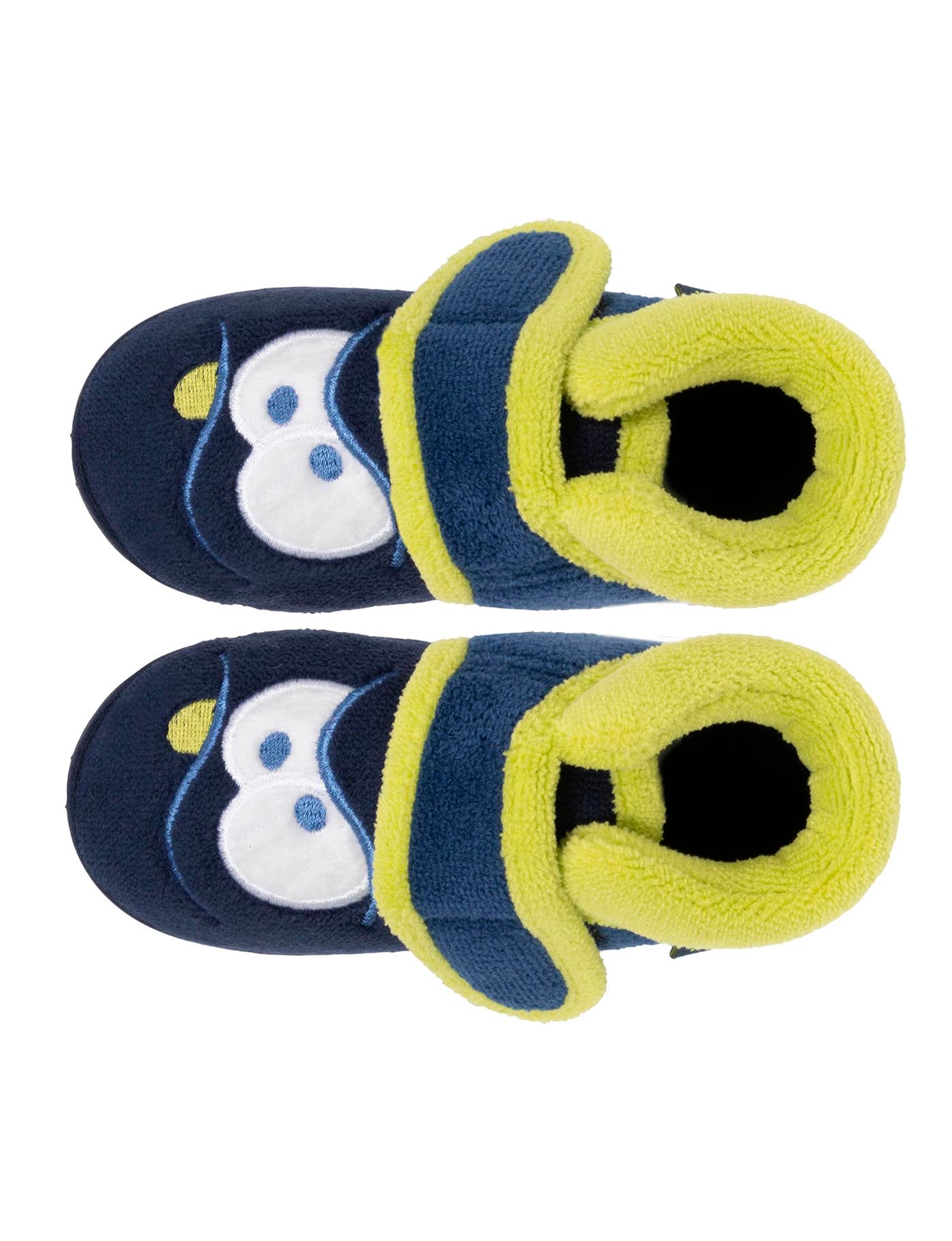 isotoner-chaussons-bottillons-scratch-b-b-marine-monstre-antid-rapants image 7