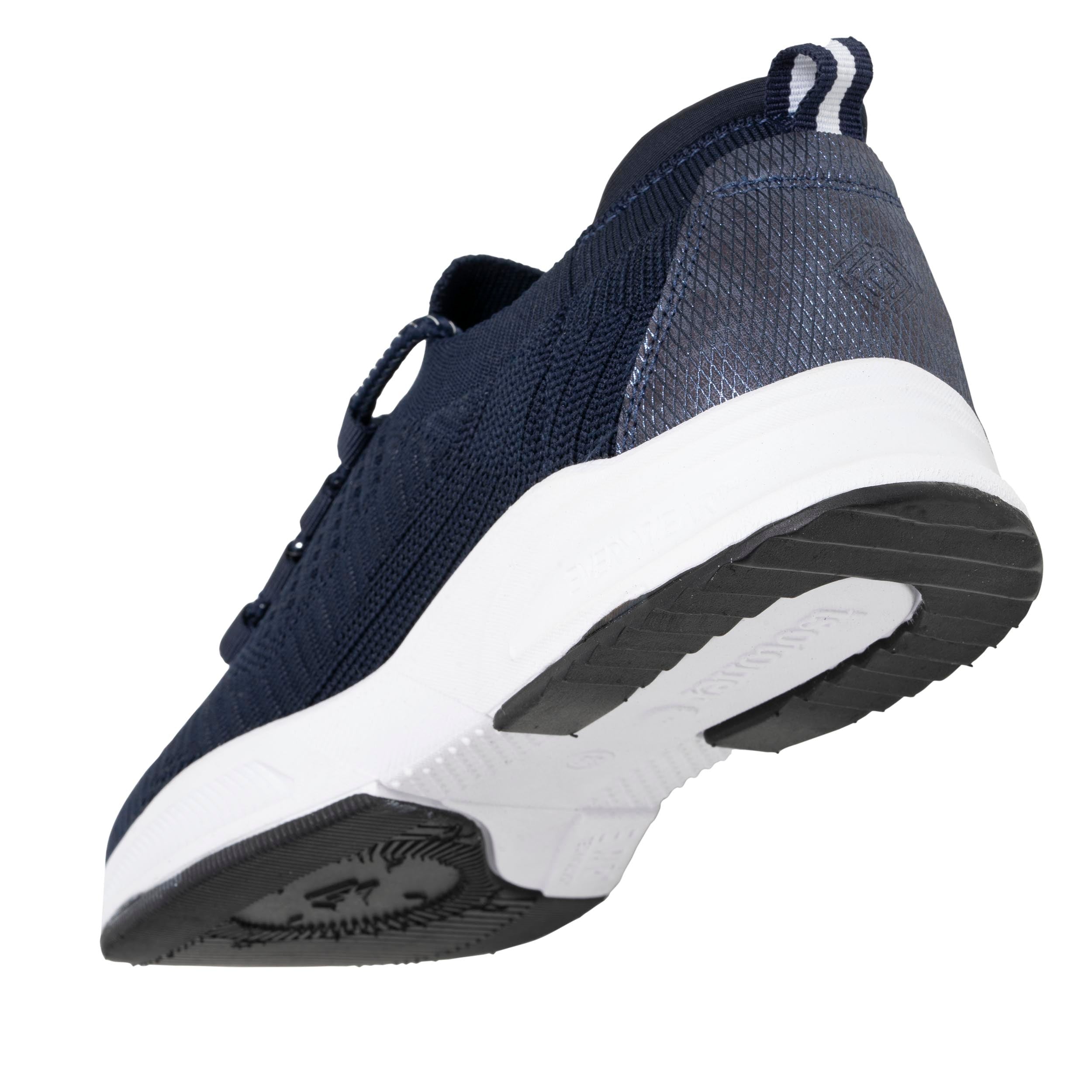 isotoner-baskets-confort-femme-slip-on-lacets-marine-everywear image 5