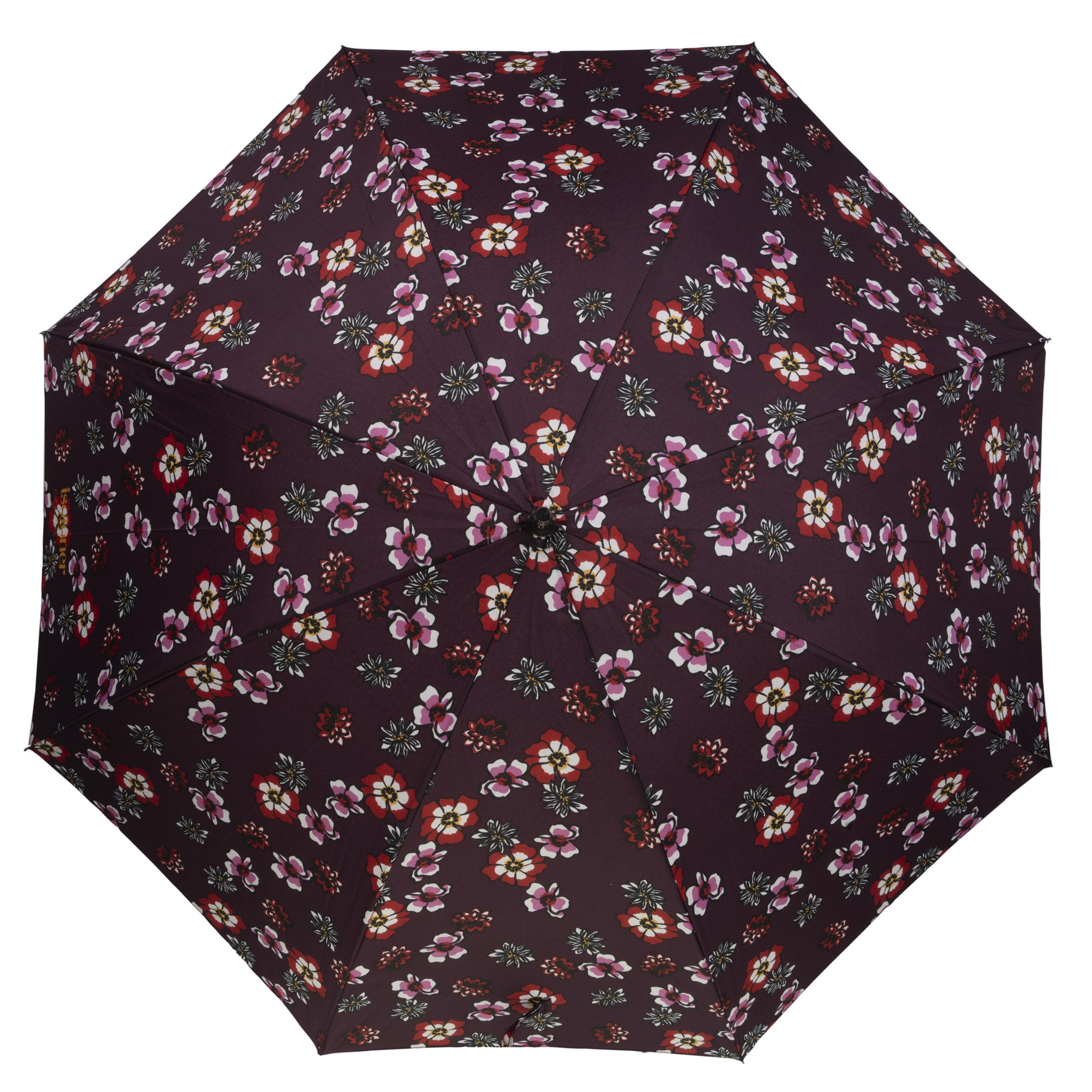 isotoner-parapluie-canne-auto-fleurs-pens-es image 4