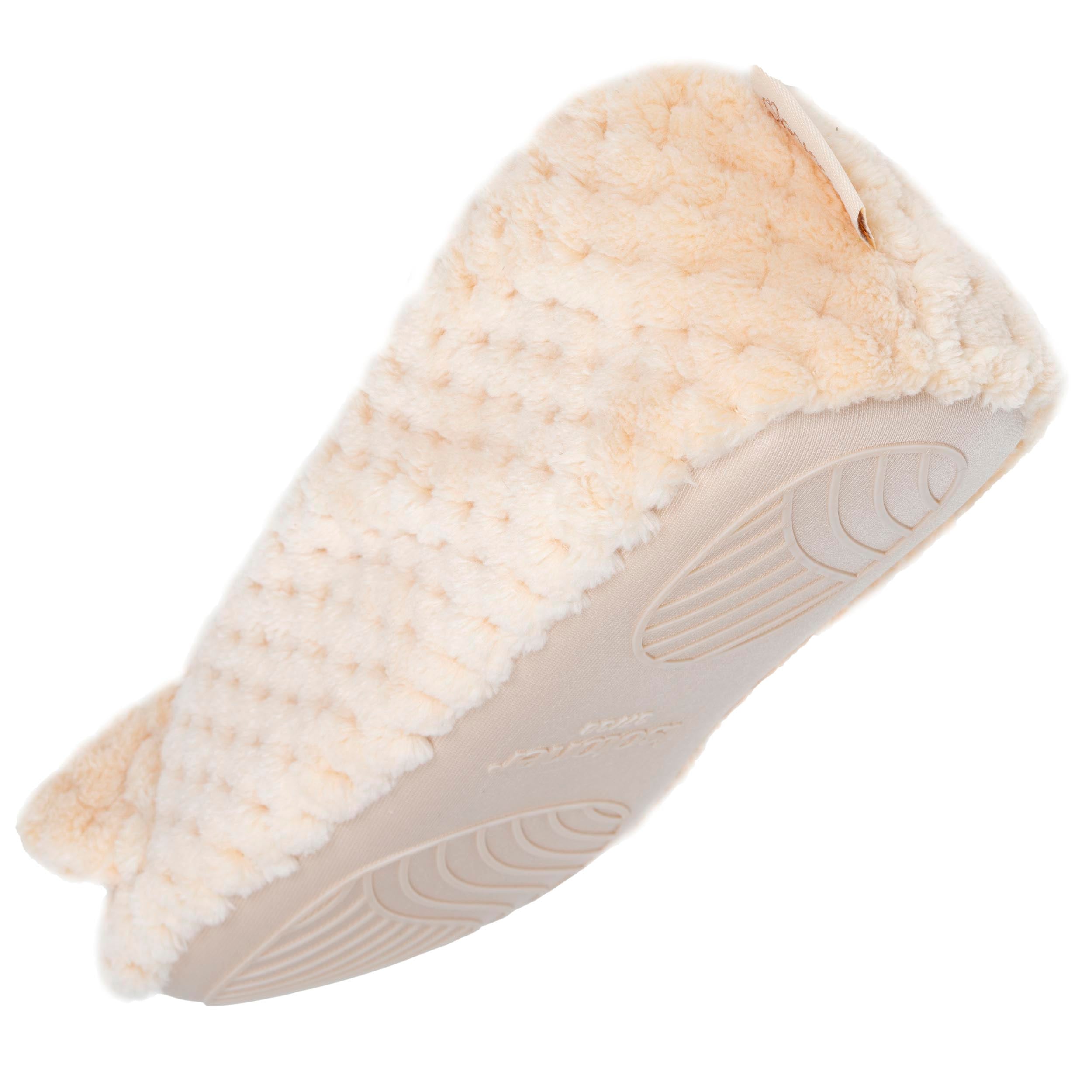 isotoner-chaussons-ballerines-3d-femme-ours-micro-ponge image 5