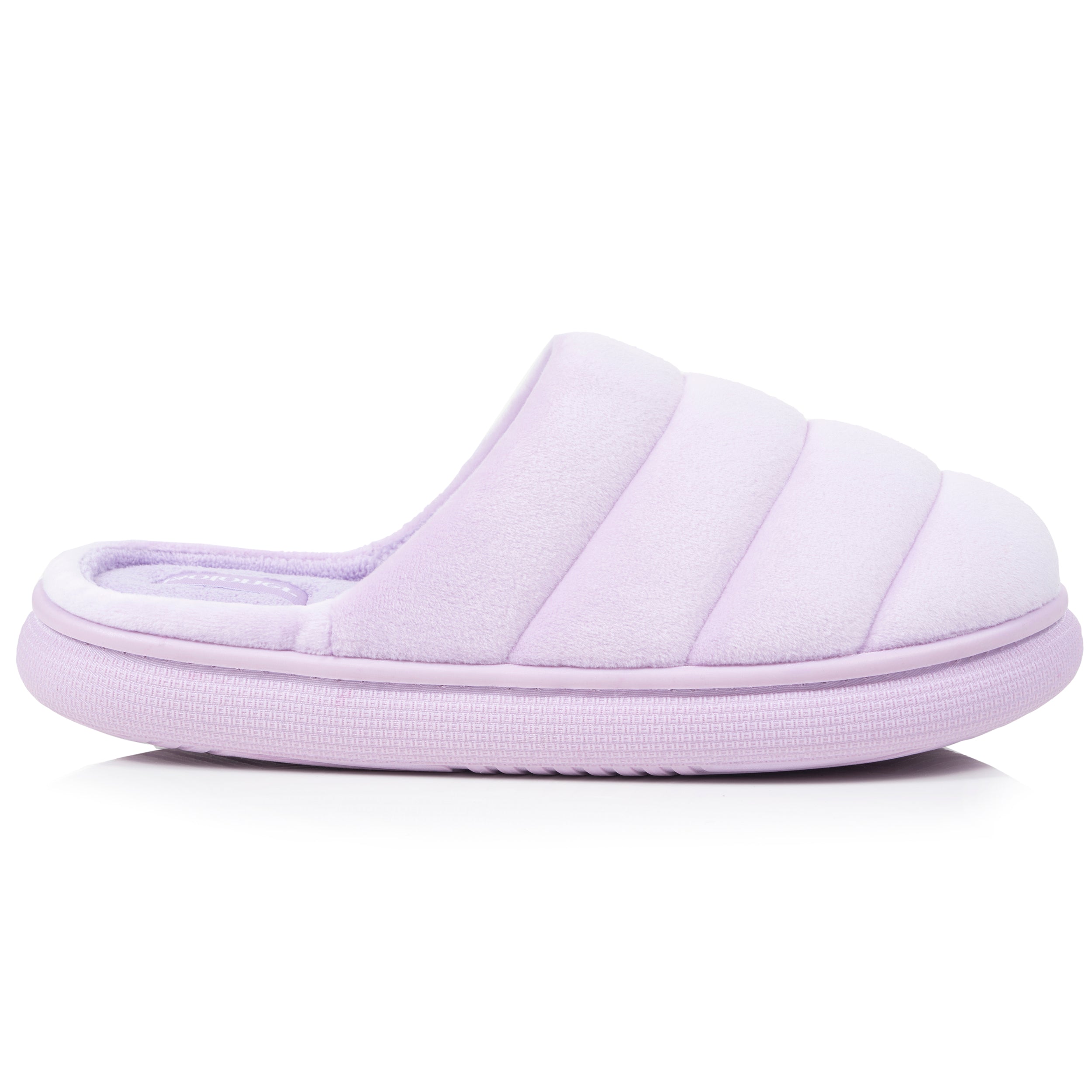 isotoner-chaussons-mules-femme-bloup-lilas image 8