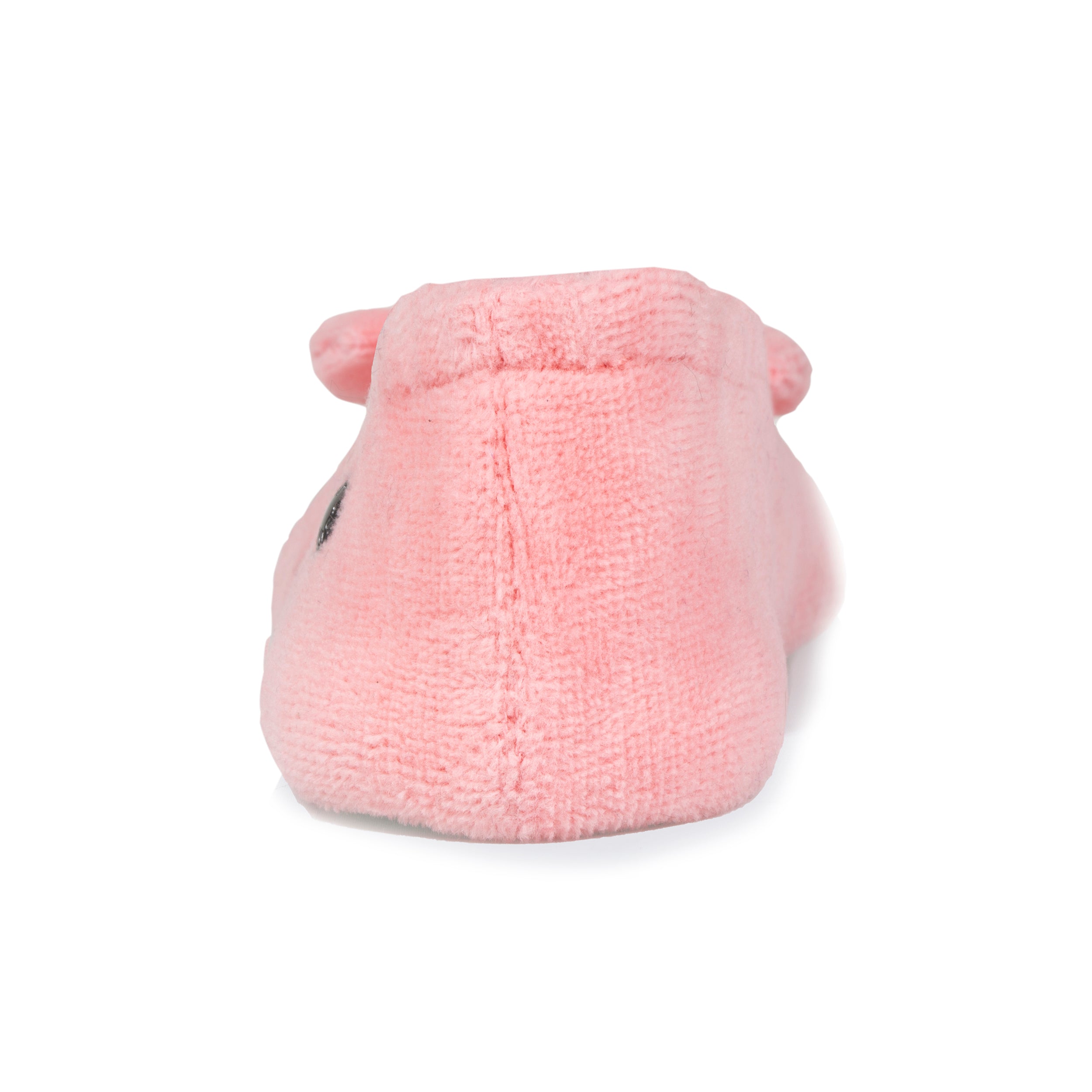 isotoner-chaussons-ballerines-femme-grand-n-ud-corail-velours-bio image 5
