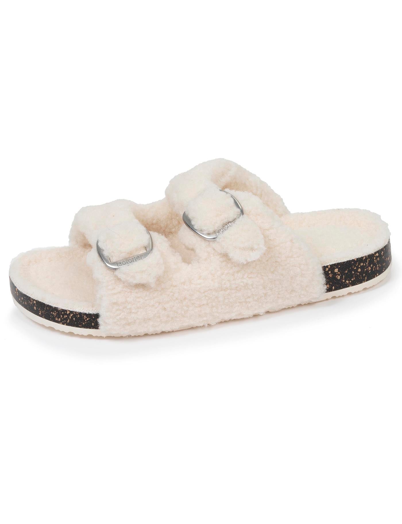 isotoner-chaussons-sandales-femme-ivoire-xtra-flex image 6