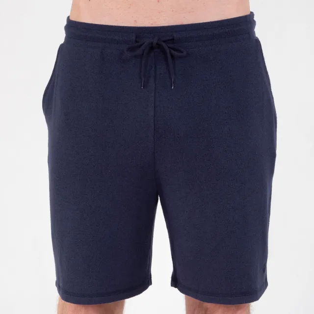isotoner-short-homme-bleu-marine-ultra-doux image 1