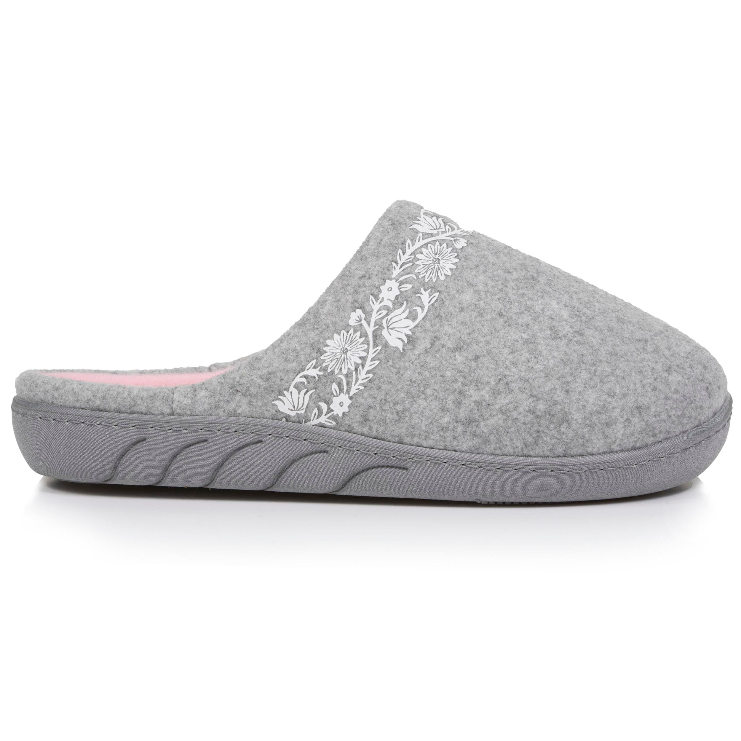 isotoner-chaussons-mules-junior-arabesques-gris-chin image 8