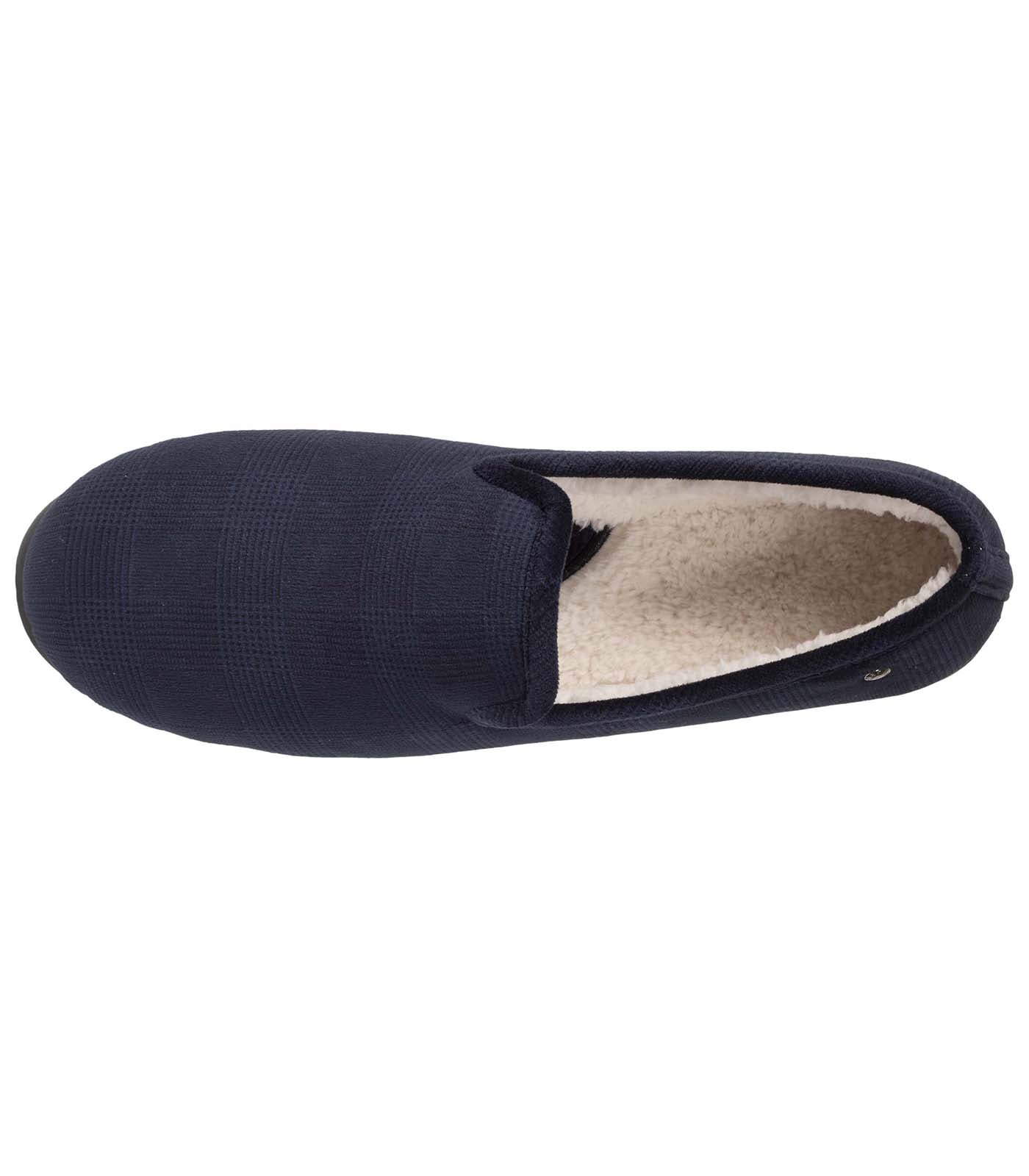isotoner-chaussons-charentaises-homme-marine-sherpa-everywear image 7