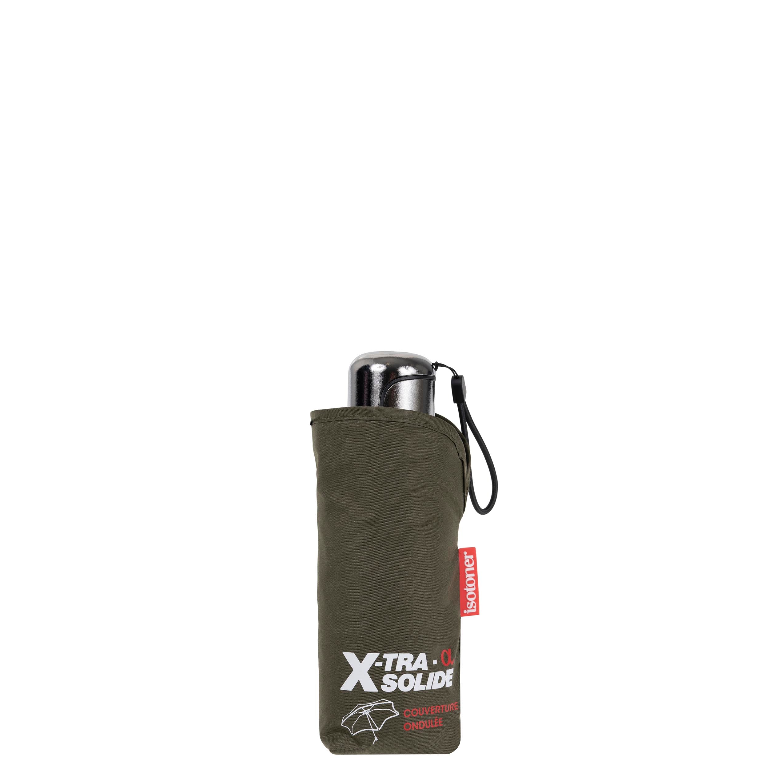 isotoner-parapluie-mini-x-tra-solide-kaki-17-5-cm image 4