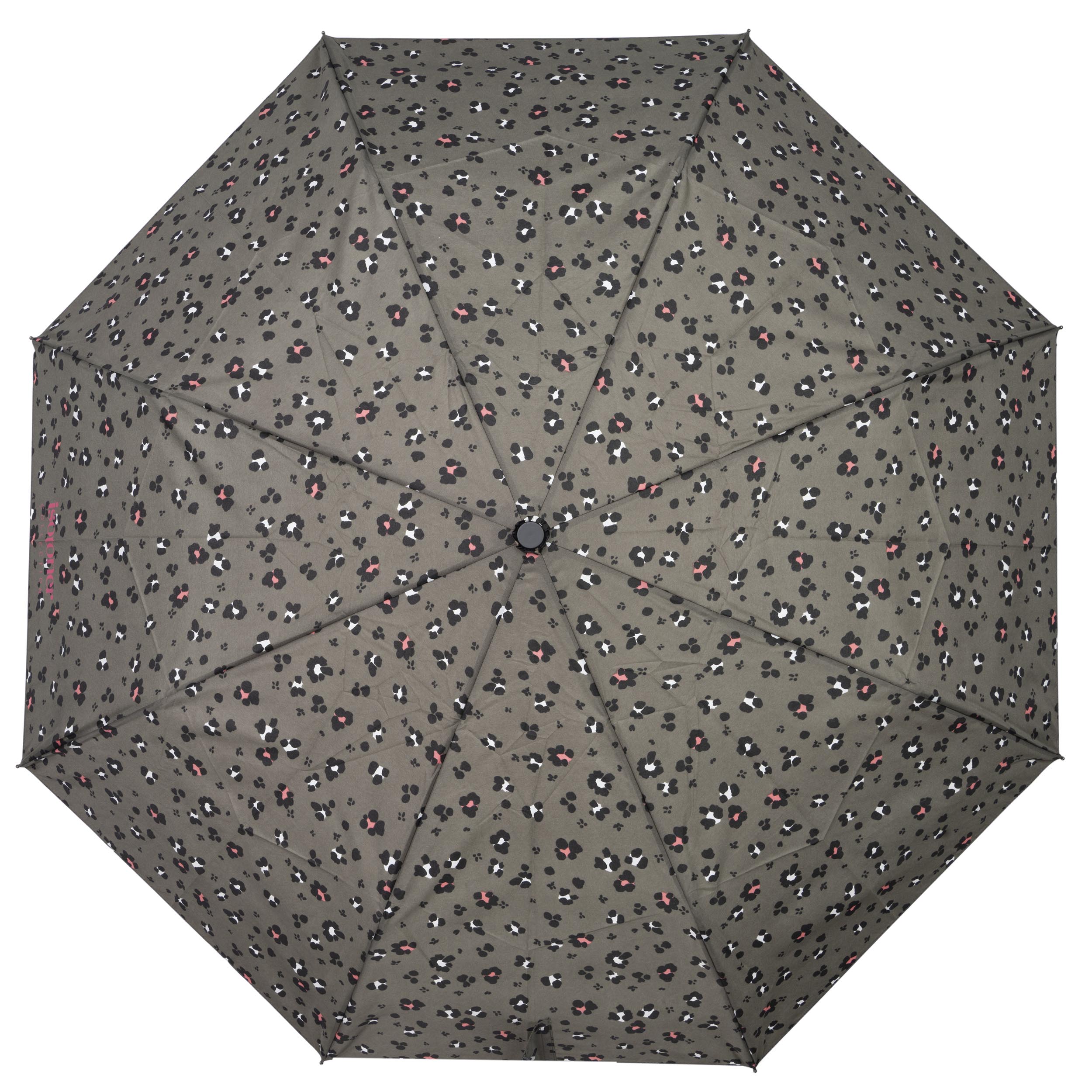 isotoner-parapluie-petit-prix-l-opard-kaki image 3