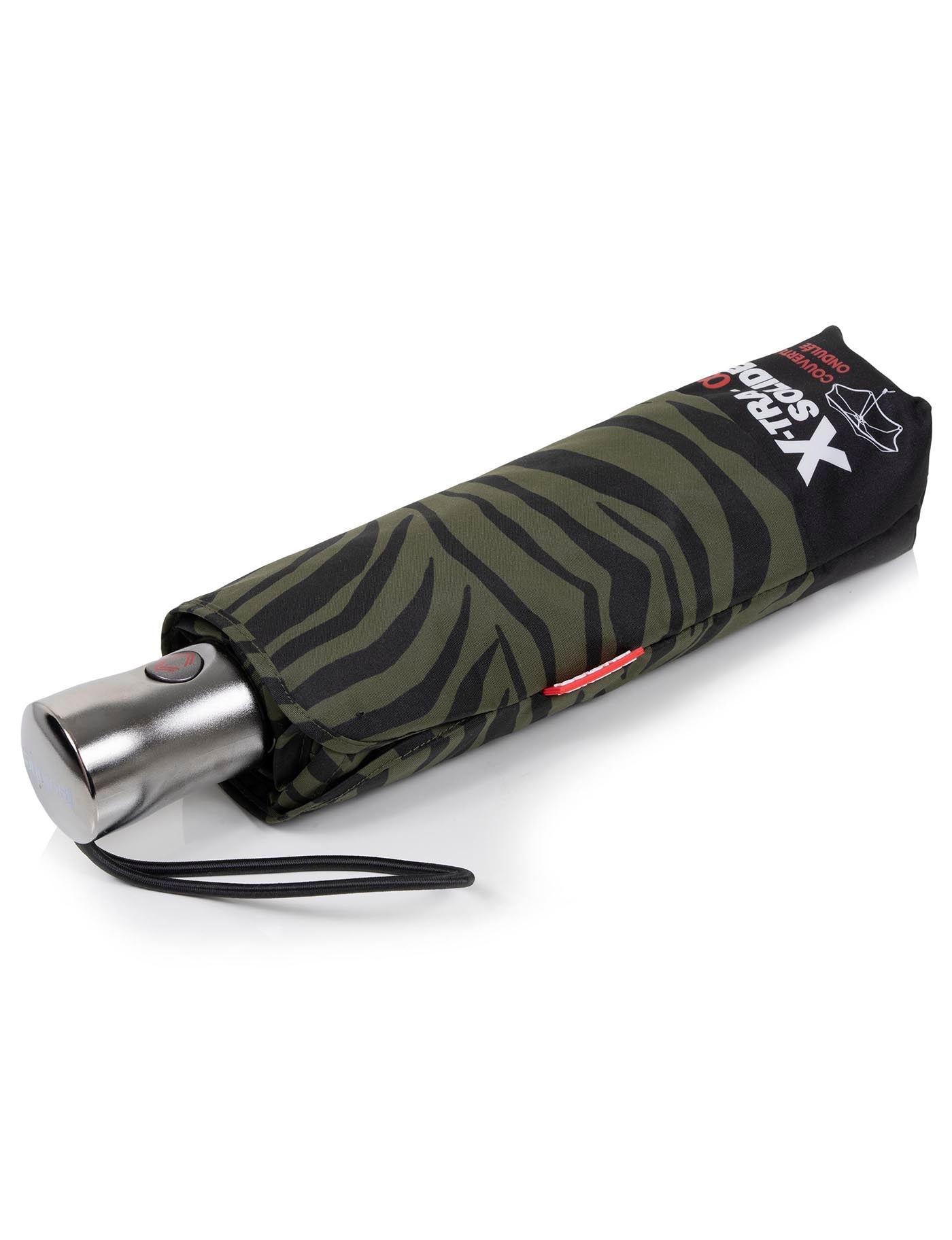 isotoner-parapluie-x-tra-solide-28-cm-z-bre-kaki image 6