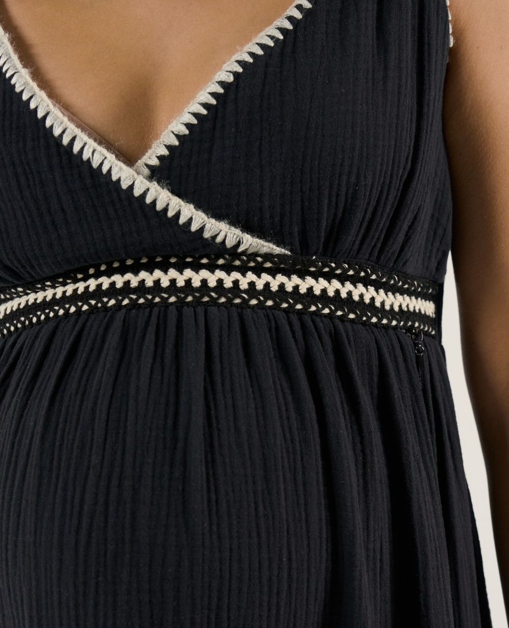 cache-c-ur-gaia-robe-d-allaitement-midi-boh-me-noir image 6