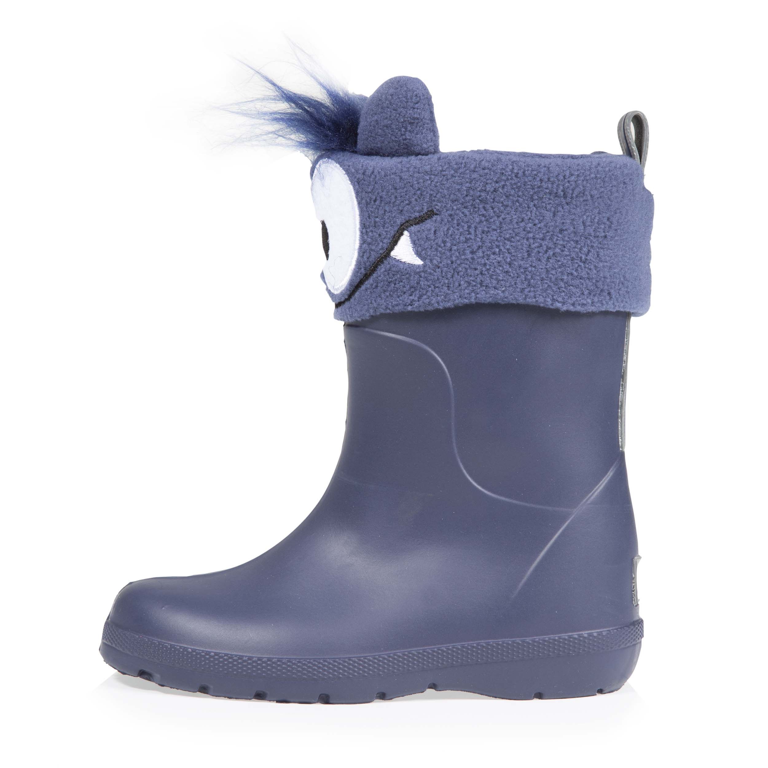 isotoner-bottes-de-pluie-enfant-bleu-chaussette-everywear image 3