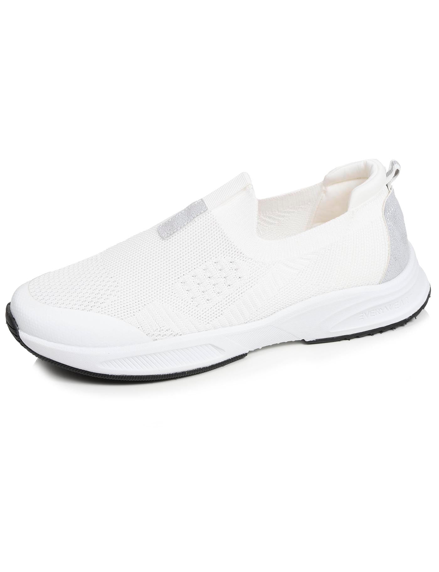 isotoner-baskets-femme-slip-on-sport-blanc-confort-everywear image 6
