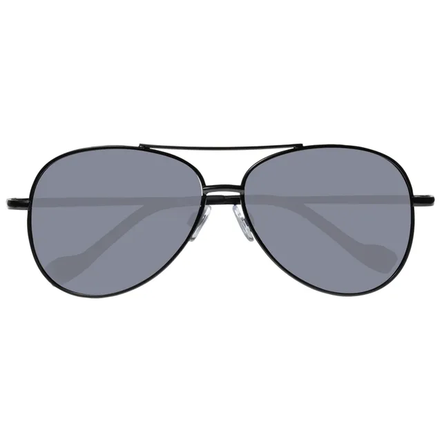 isotoner-lunettes-de-soleil-mixte-noir-pilote-verres-polarisants image 1