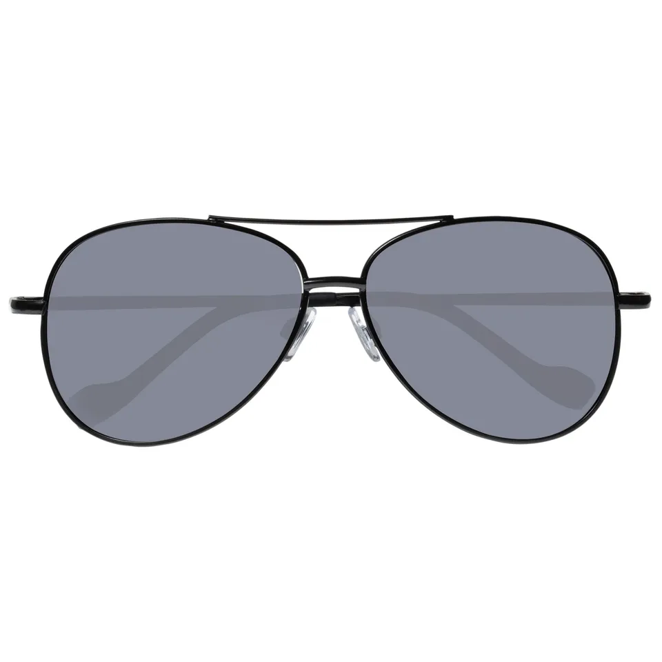 isotoner-lunettes-de-soleil-mixte-noir-pilote-verres-polarisants image 1