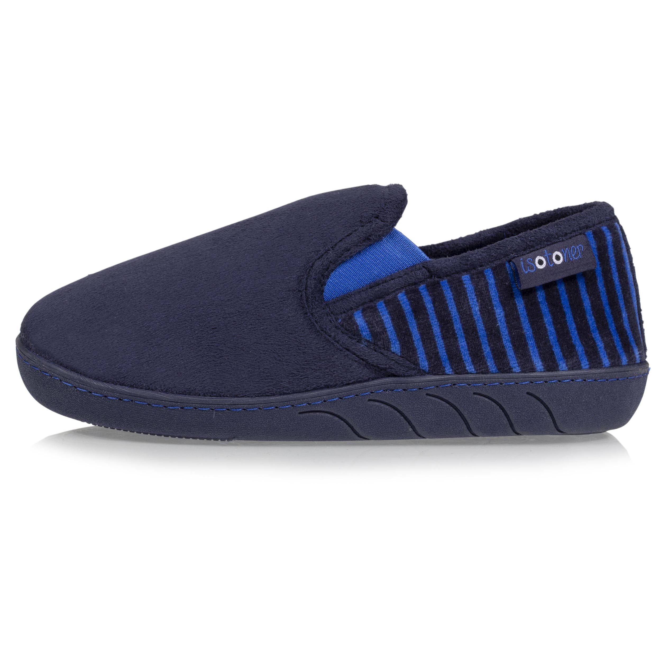 isotoner-chaussons-mocassins-junior-ray-s-marine image 3