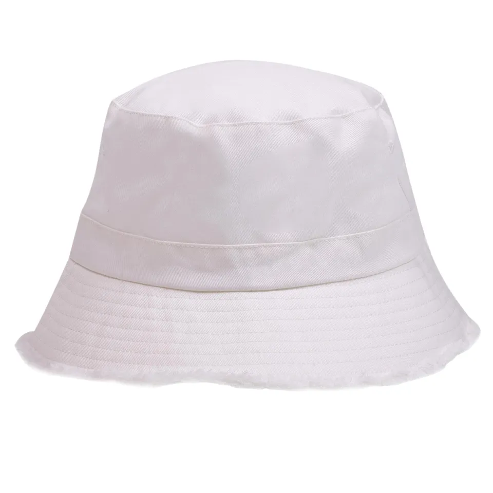 isotoner-bob-mixte-uni-blanc-100-coton image 1
