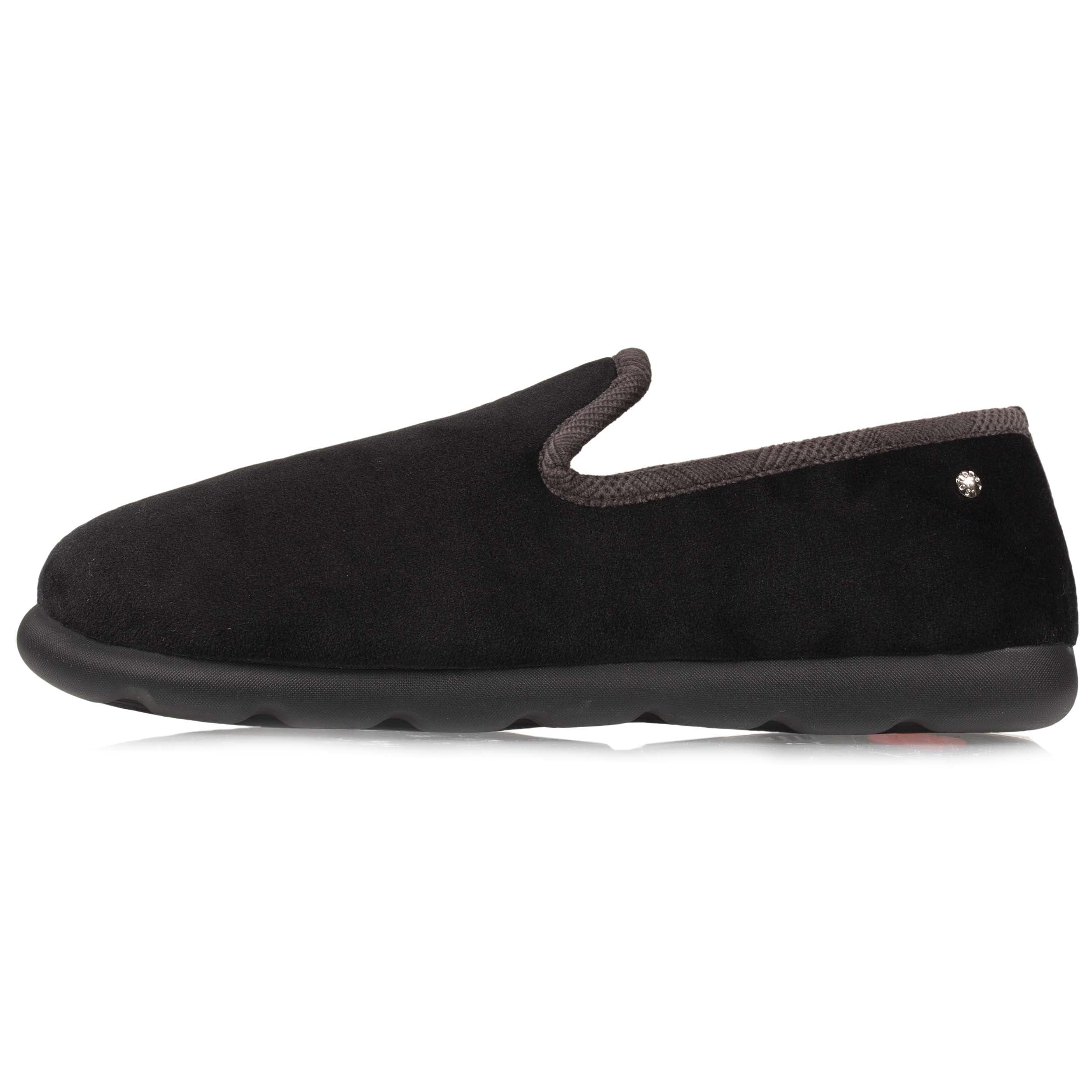 isotoner-chaussons-charentaises-homme-noir-premium image 3
