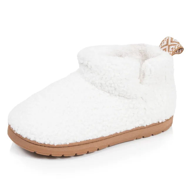 isotoner-chaussons-bottillons-enfant-ivoire-sherpa image 1