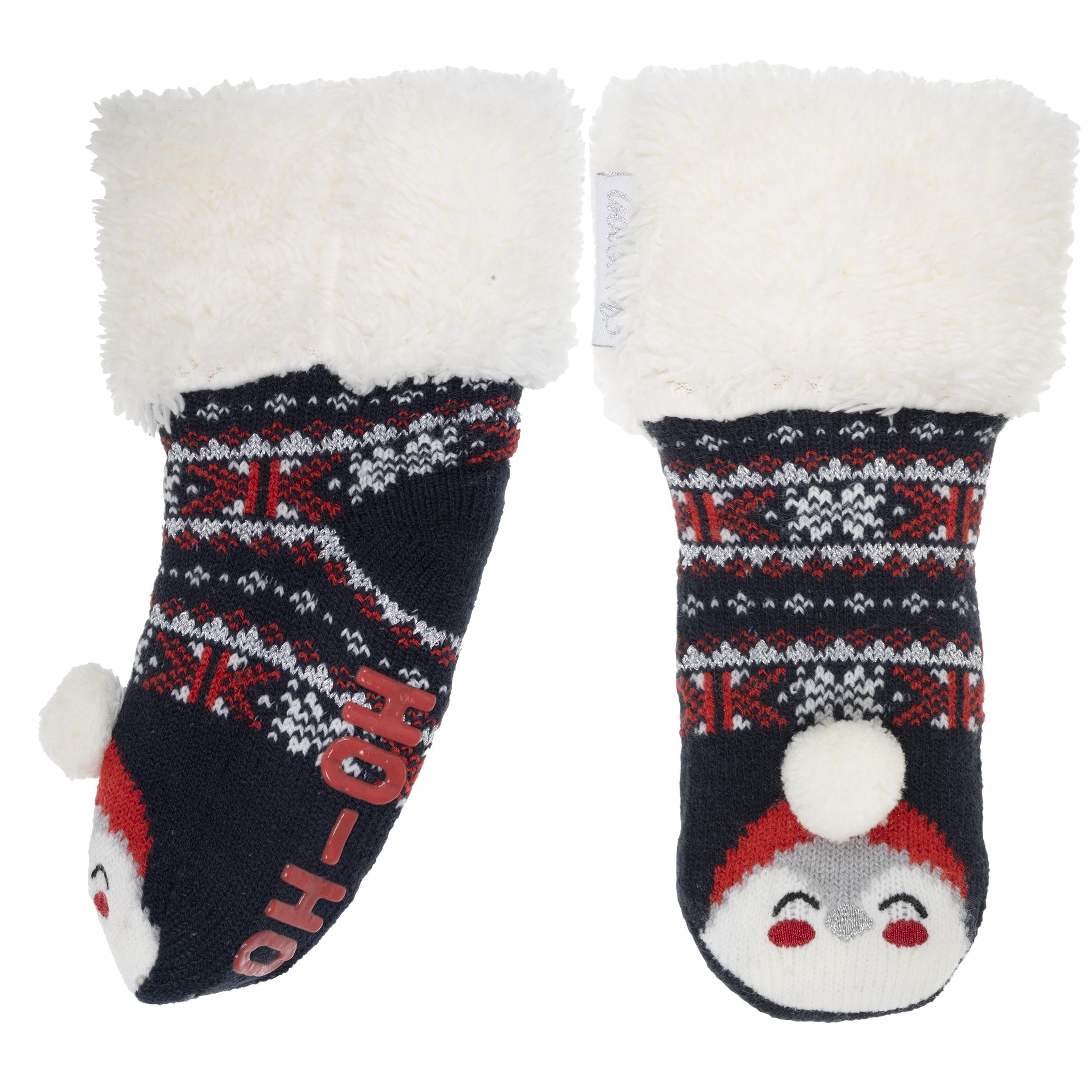 isotoner-chaussettes-fourr-es-enfant-no-l-marine-1-8-ans image 3