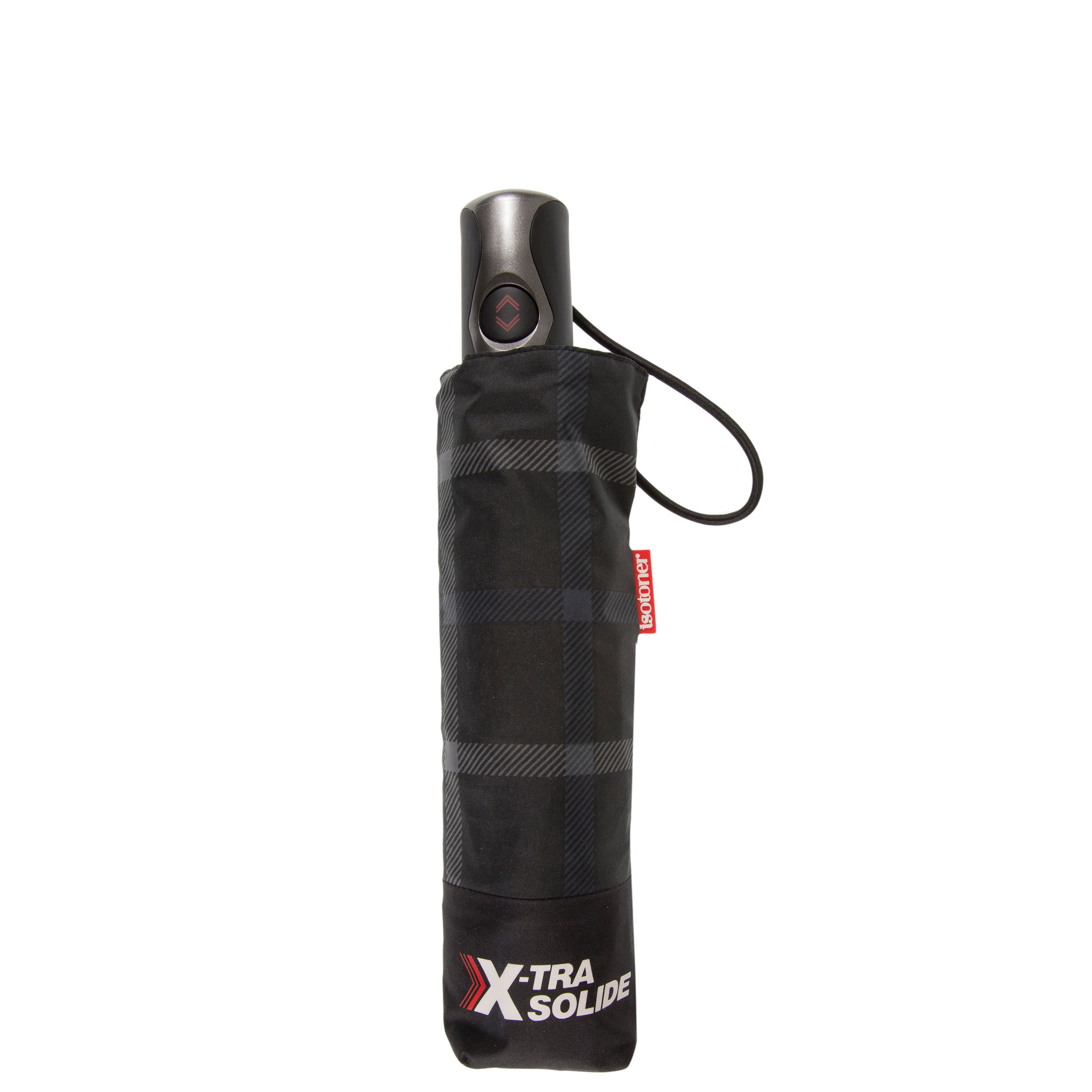 isotoner-parapluie-x-tra-solide-carreaux-automatique image 4