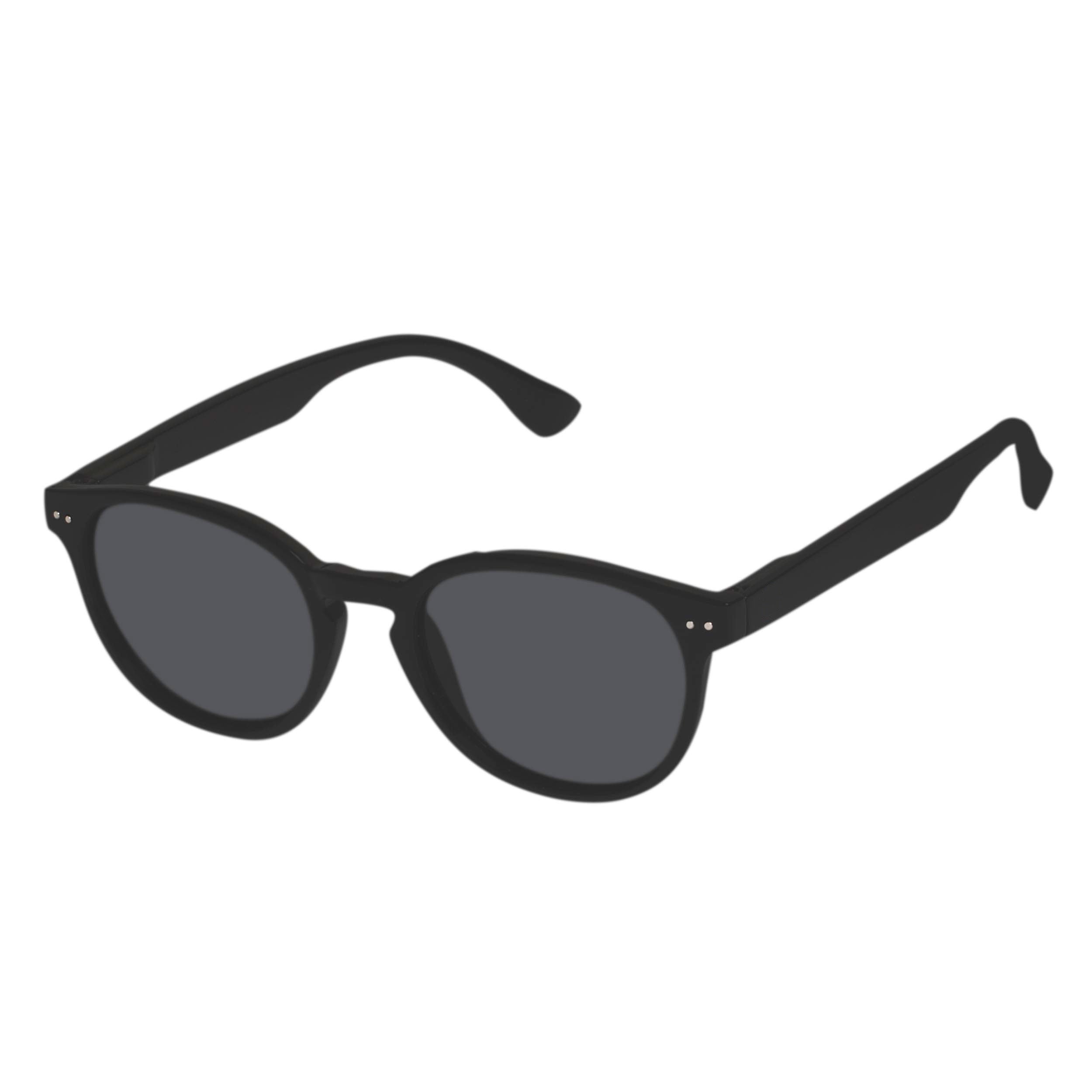 isotoner-lunettes-de-soleil-recycl-es-mixte-gomme-noir image 2