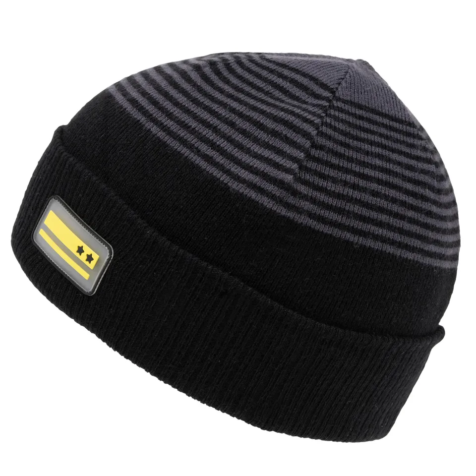 isotoner-bonnet-enfant-6-12-ans-maille-ultra-doux-noir image 1