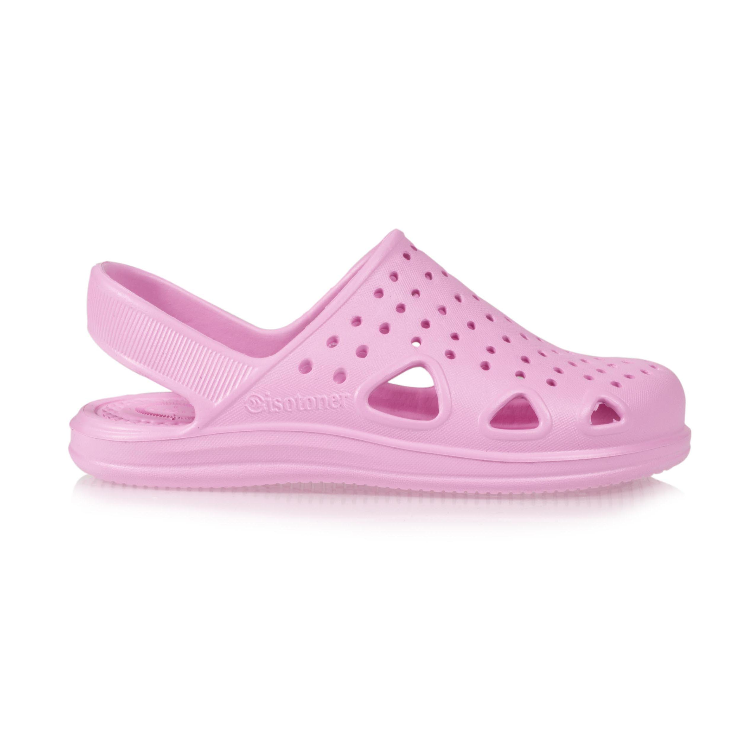 isotoner-mules-sabots-enfant-rose-bonbon image 8