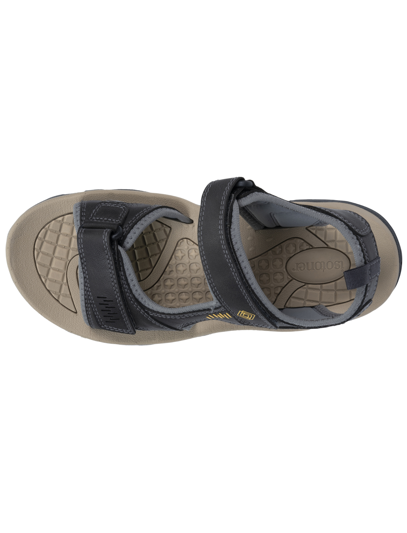 isotoner-sandales-homme-sport-gris-everywear image 7