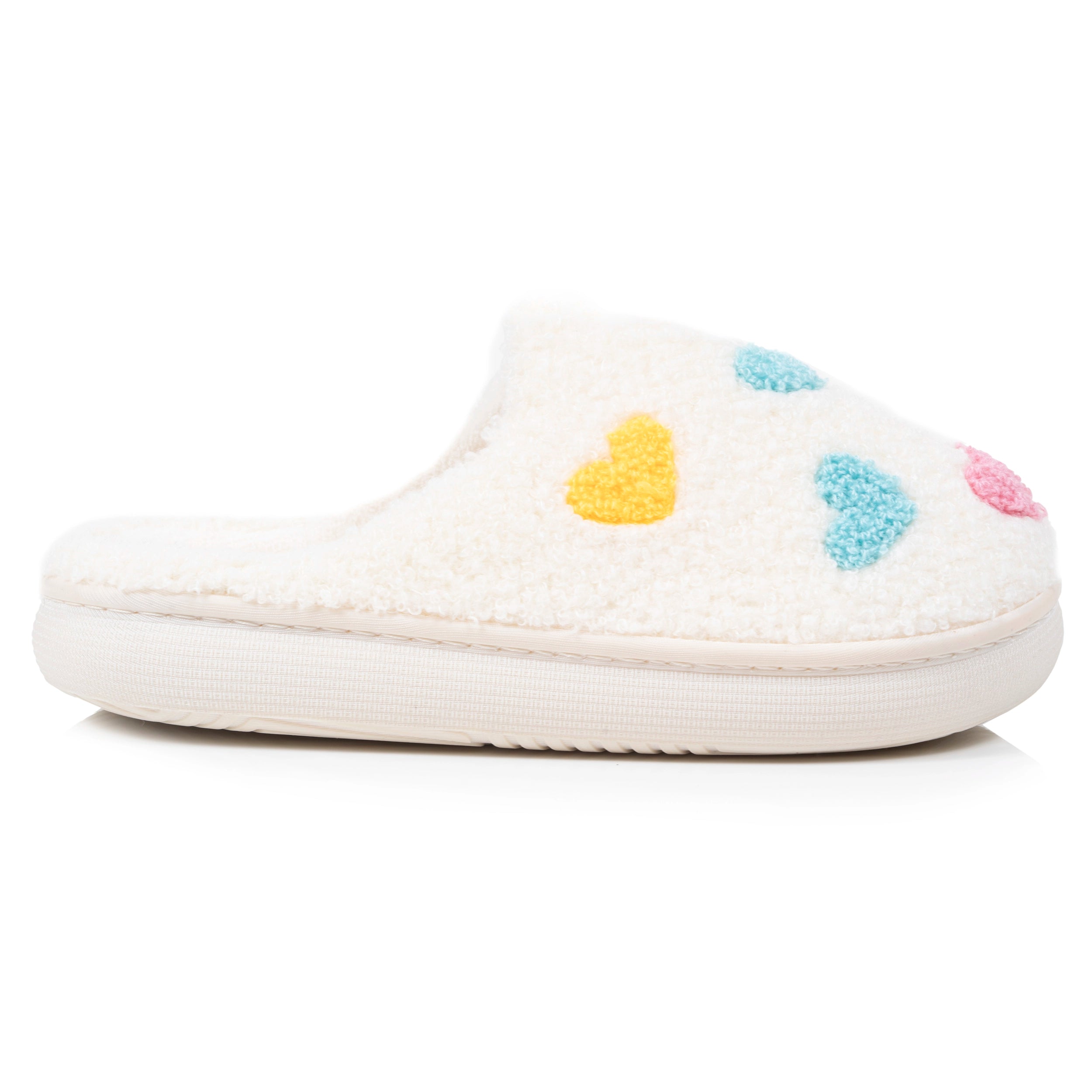 isotoner-chaussons-mules-junior-bloup-ivoire-bouclette-douce image 8