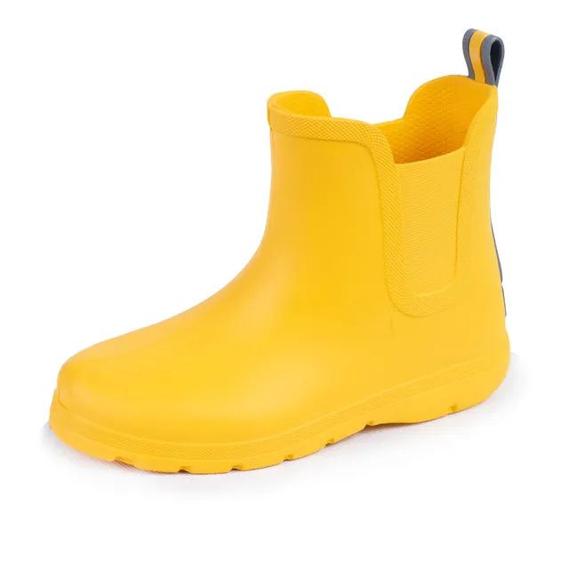 isotoner-bottes-de-pluie-basses-junior-31-36-jaune-everywear image 1