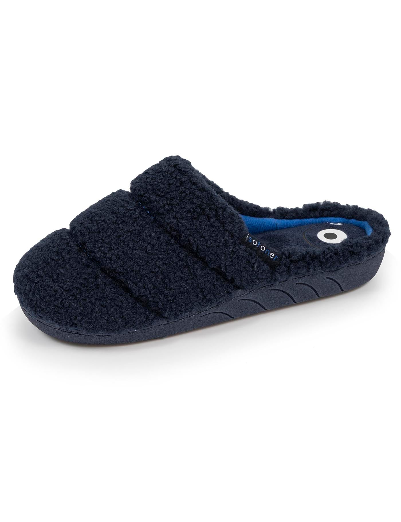 isotoner-mules-junior-marine-matelass-sherpa image 6
