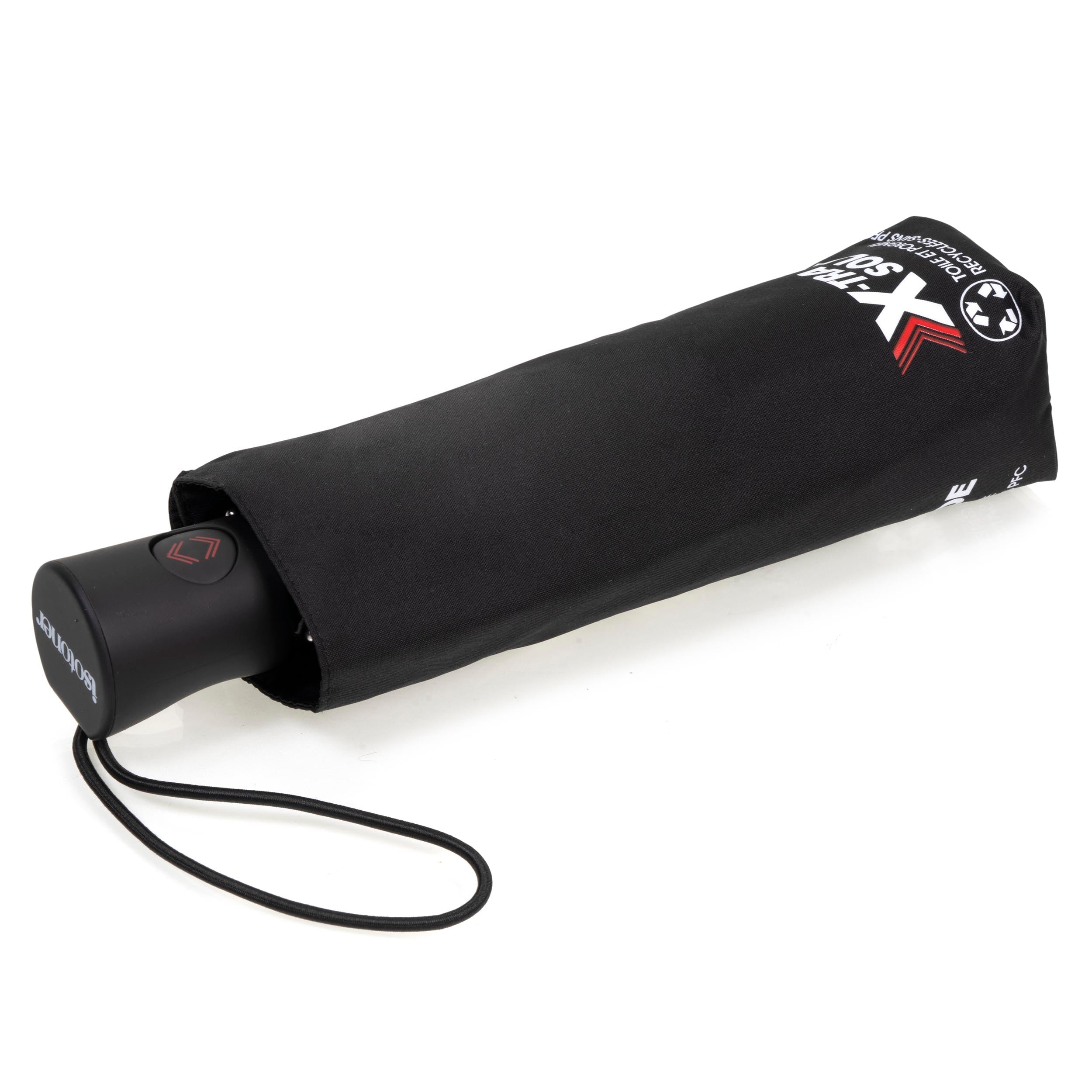 isotoner-parapluie-x-tra-solide-d-perlant-noir image 1