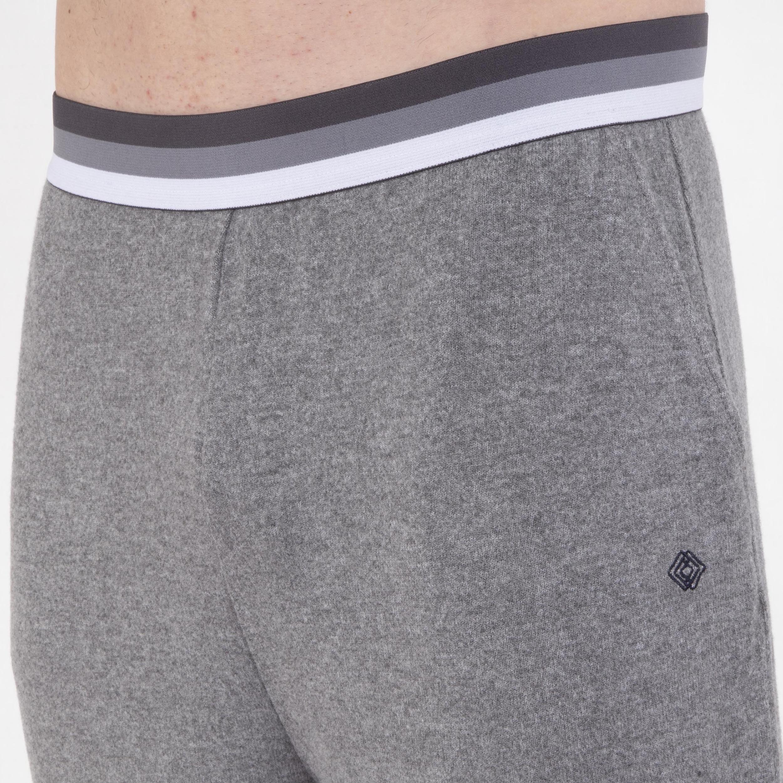 isotoner-pantalon-lastique-homme-gris-loungewear image 2