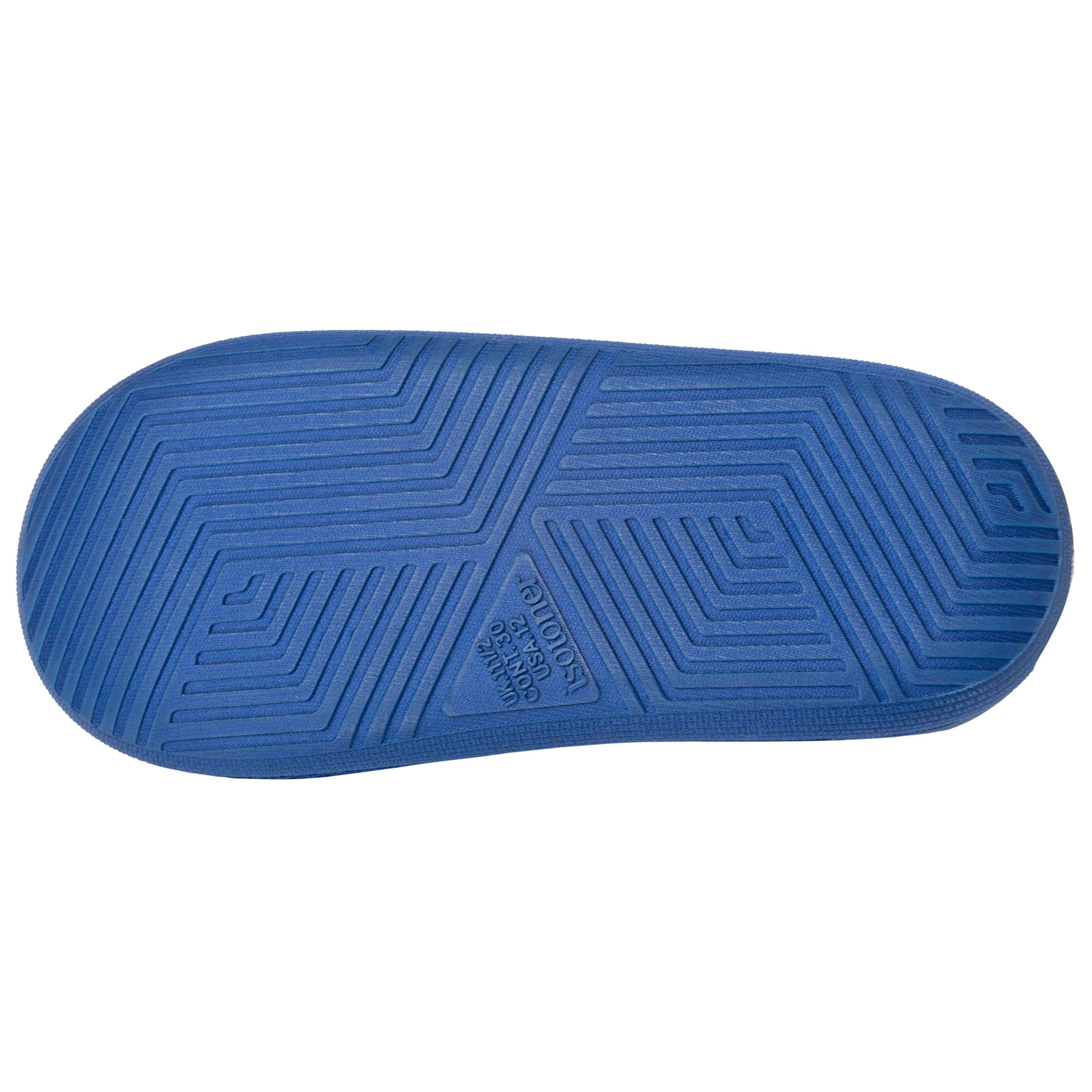 isotoner-chaussons-mules-enfant-bloup-bleu image 4