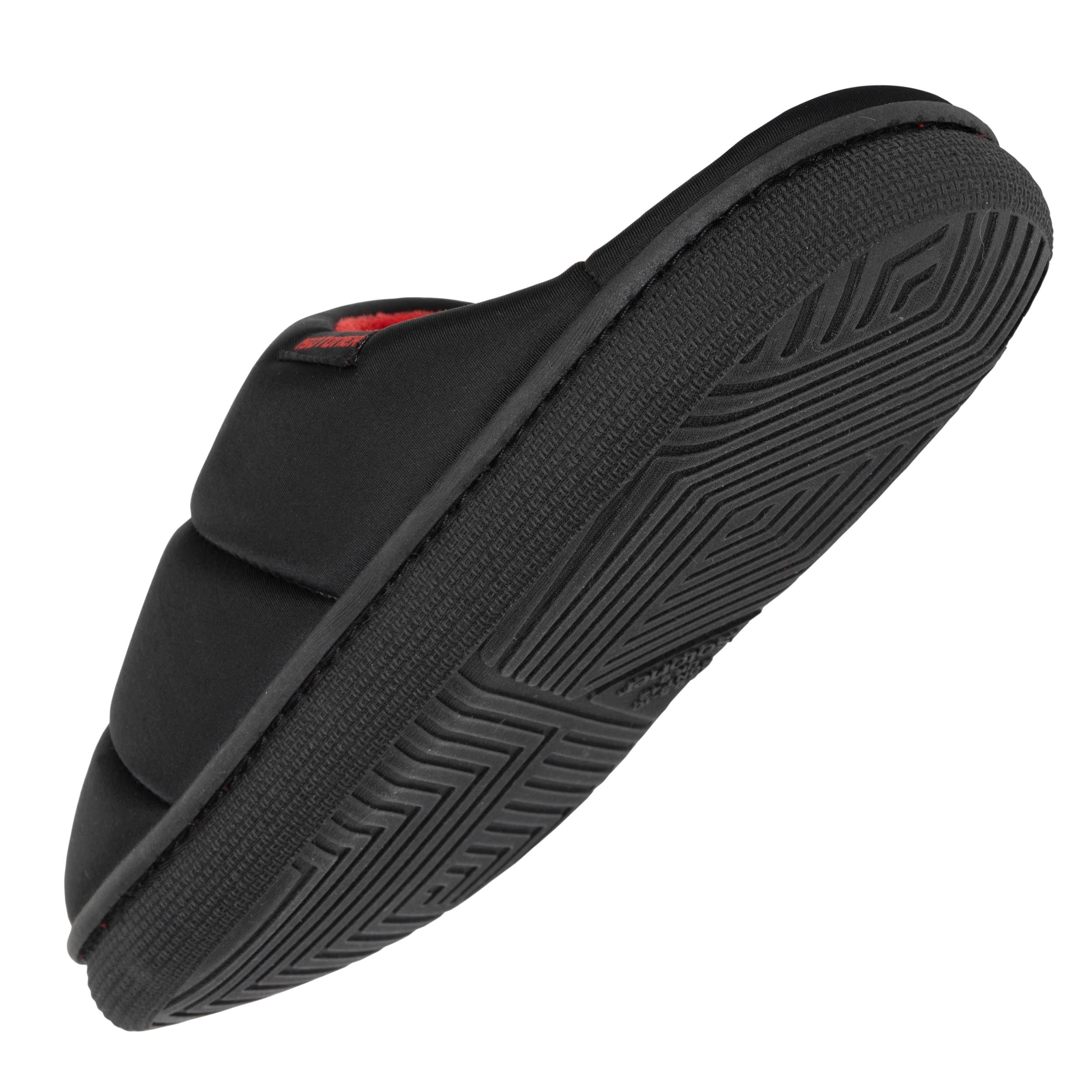 isotoner-chaussons-mules-homme-bloup-noir image 5