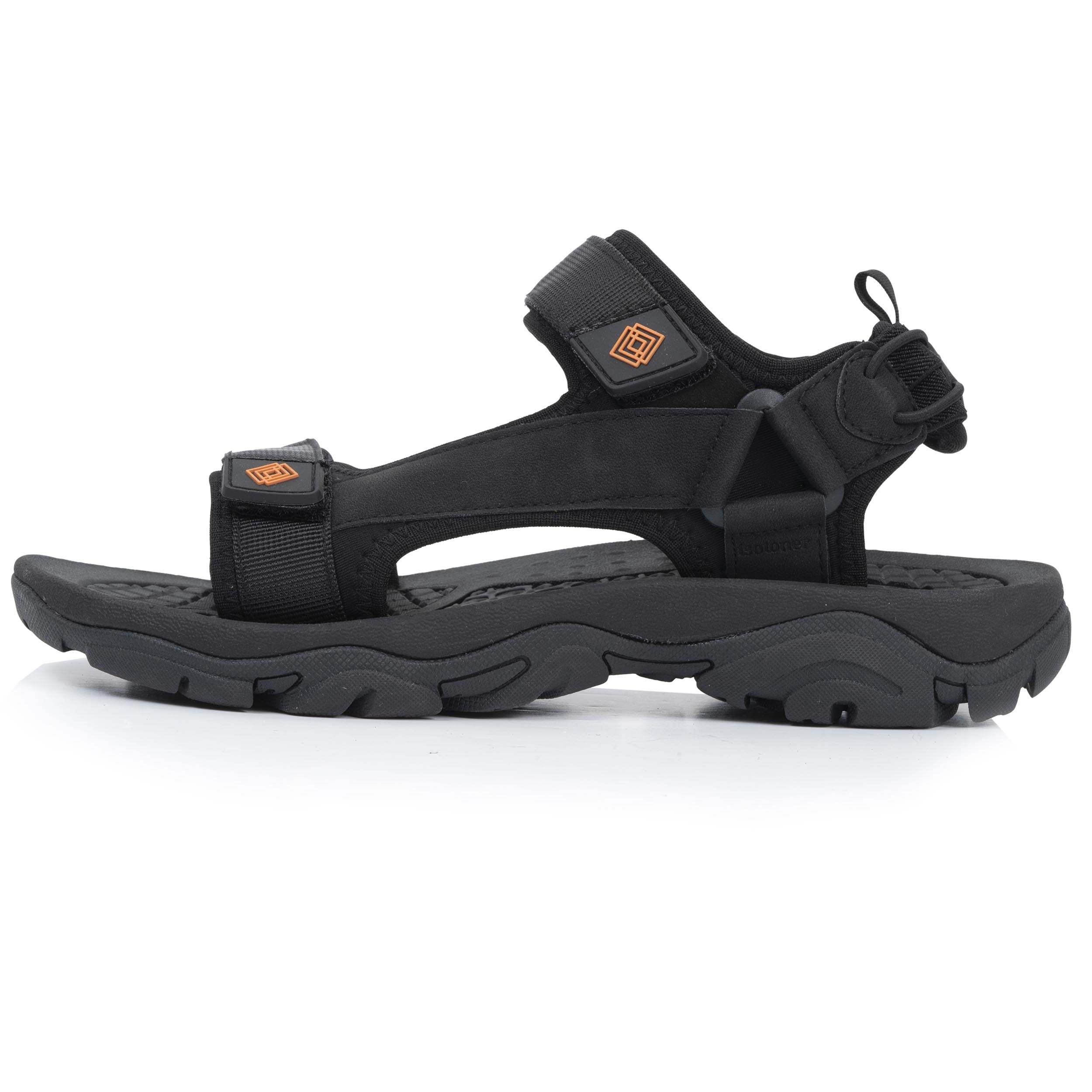 isotoner-sandales-homme-sport-noir-everywear image 3