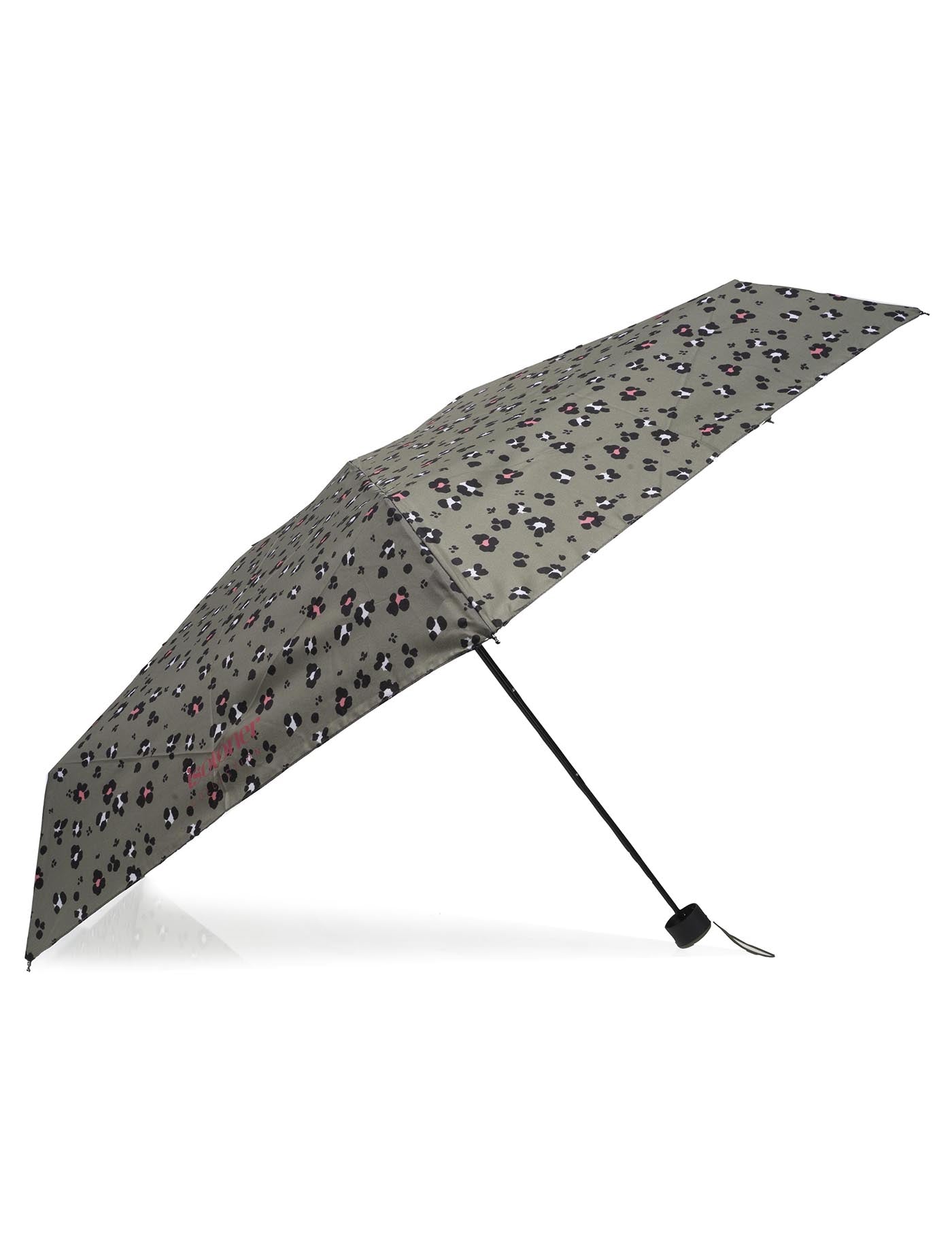 isotoner-parapluie-mini-slim-l-opard-kaki image 7